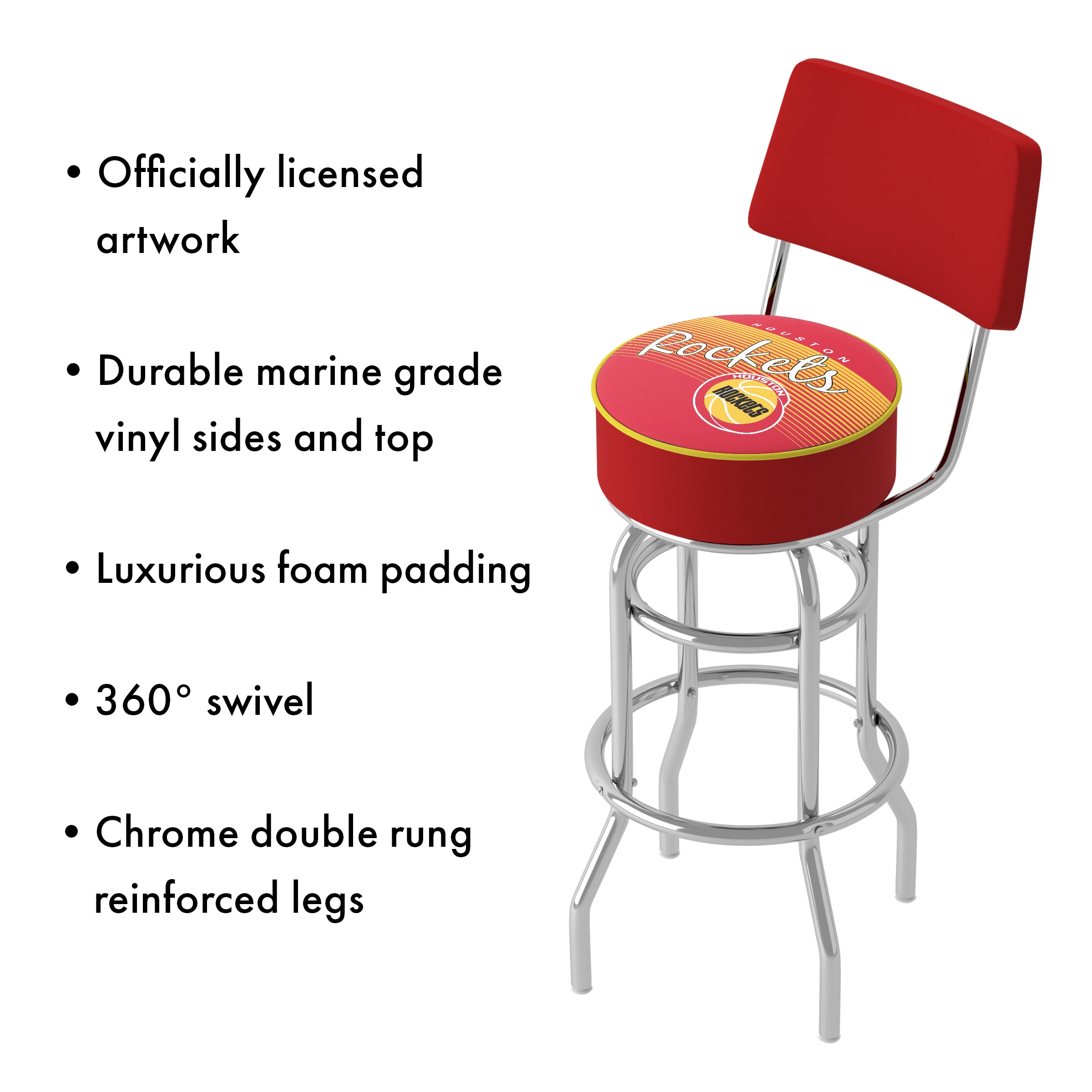 Trademark Gameroom NBA1100HC-HR-TWN stools - View #3