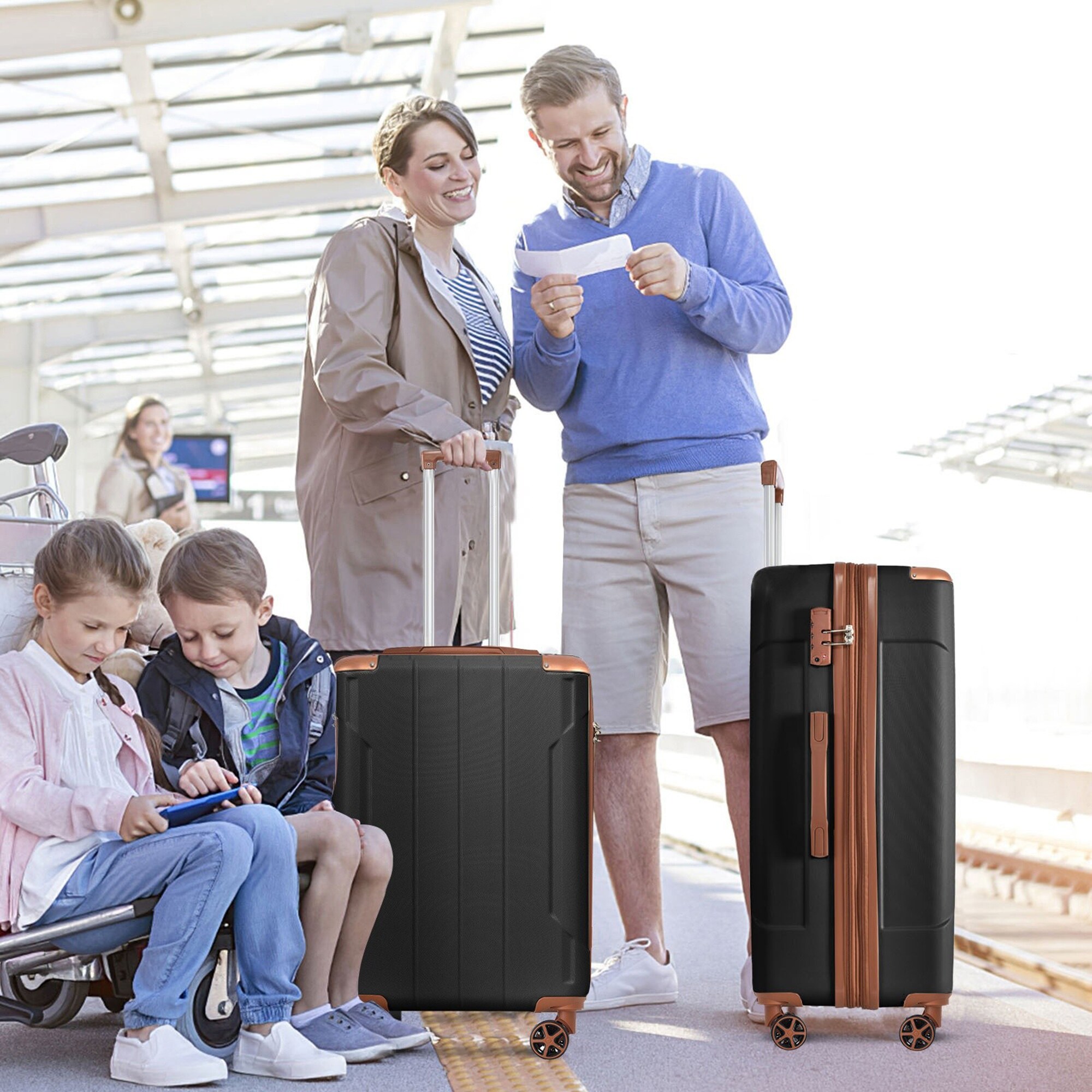 Bybafun YD9600059 Luggage-And-Luggage-Sets - View #2