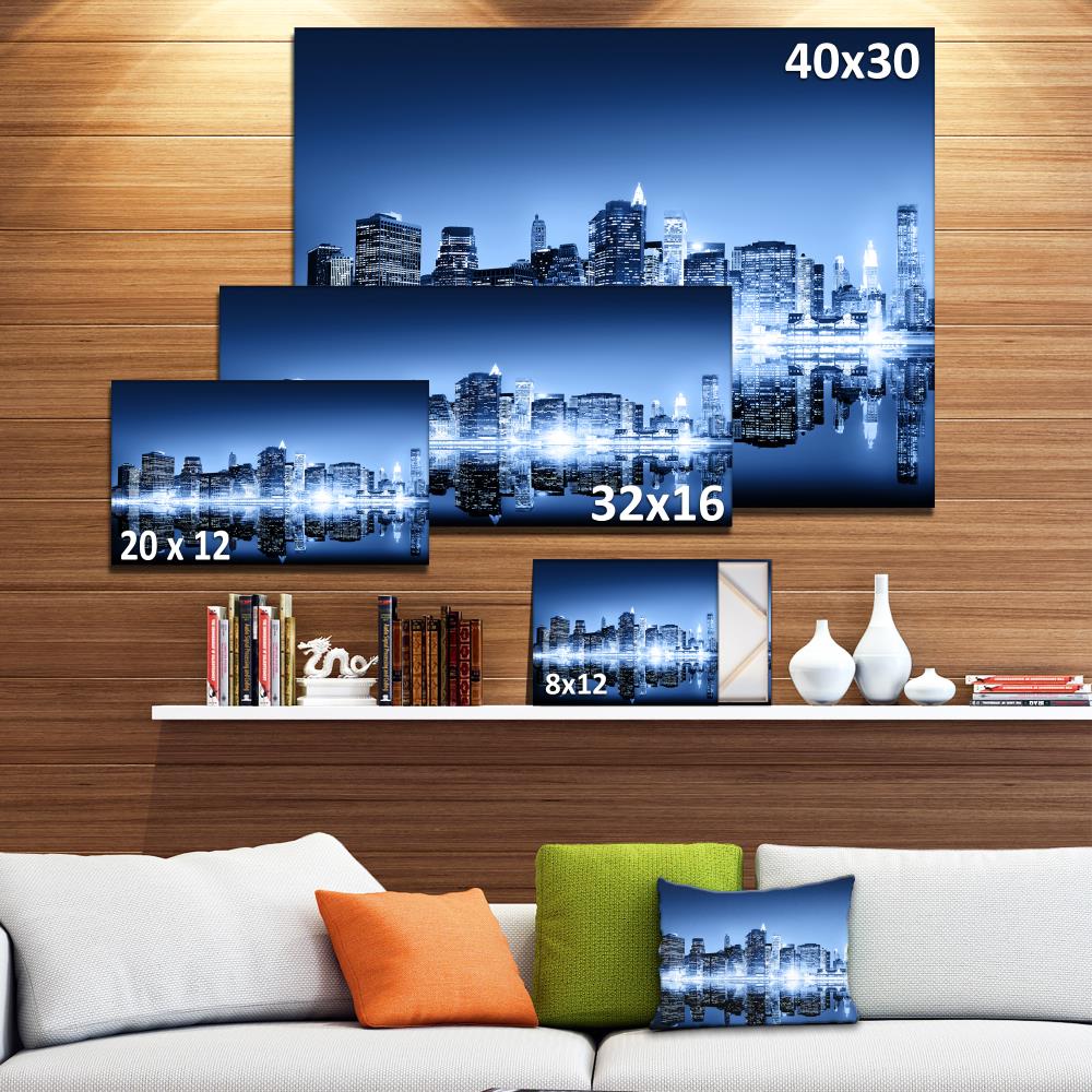 Designart 12-in H x 20-in W Landscape Print on Canvas at Lowes.com