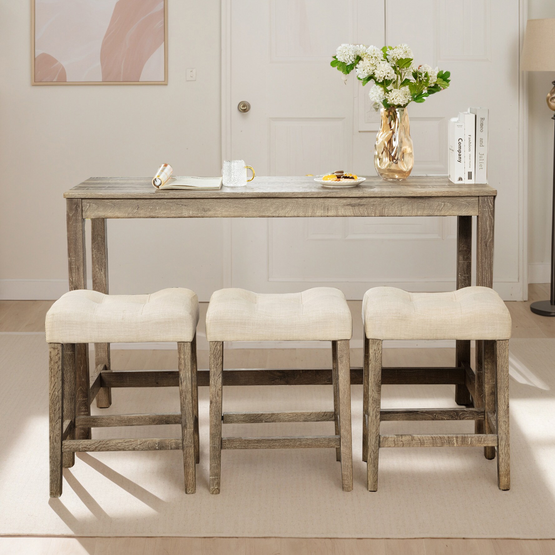 Hrinhom HC-N7014-BROWN Dining-Sets - View #4