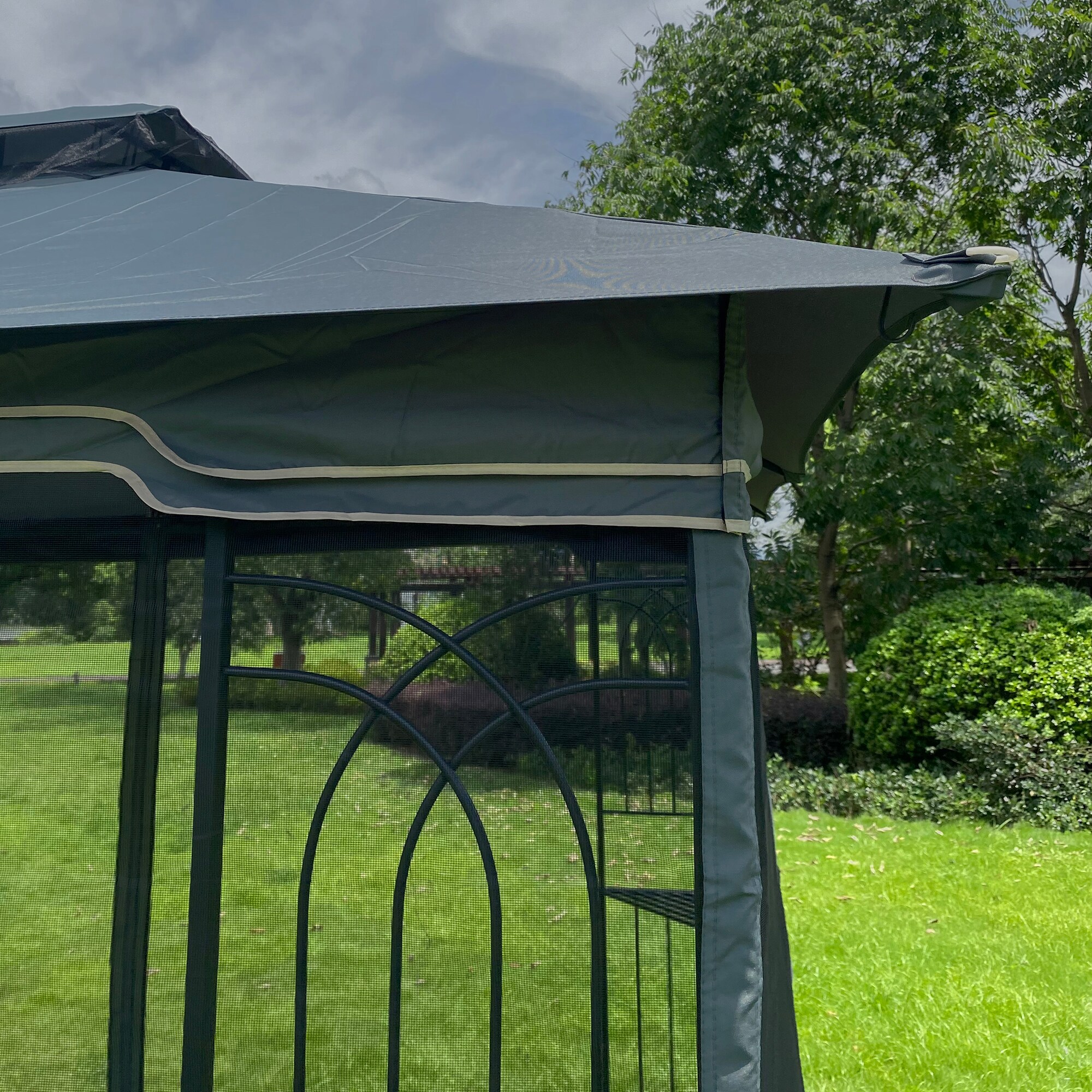 CASAINC CA014G-A Wood-Resin-Gazebos - View #9