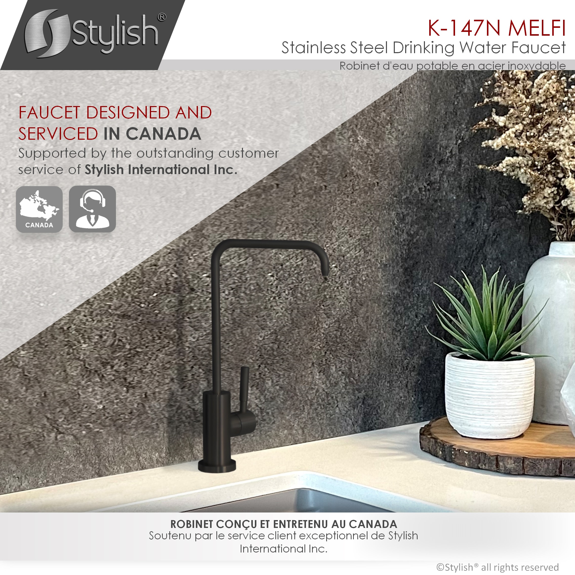 Stylish K-147N Kitchen-Faucets - View #9