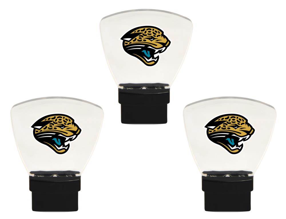 Logo Jacksonville Jaguars 3-Pack Fan Decal