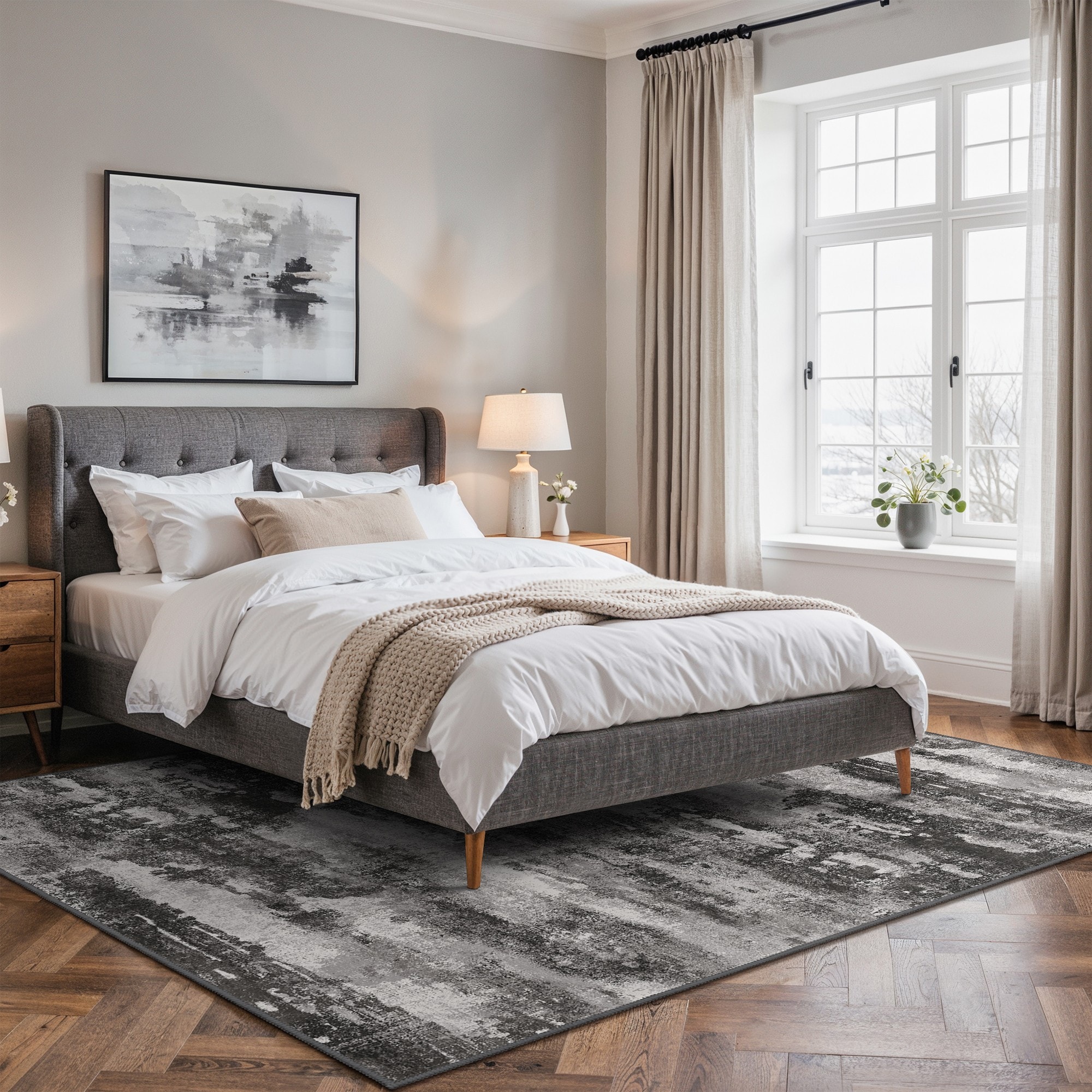 BAVNI DT5001-DARK-5X7 rugs - View #2