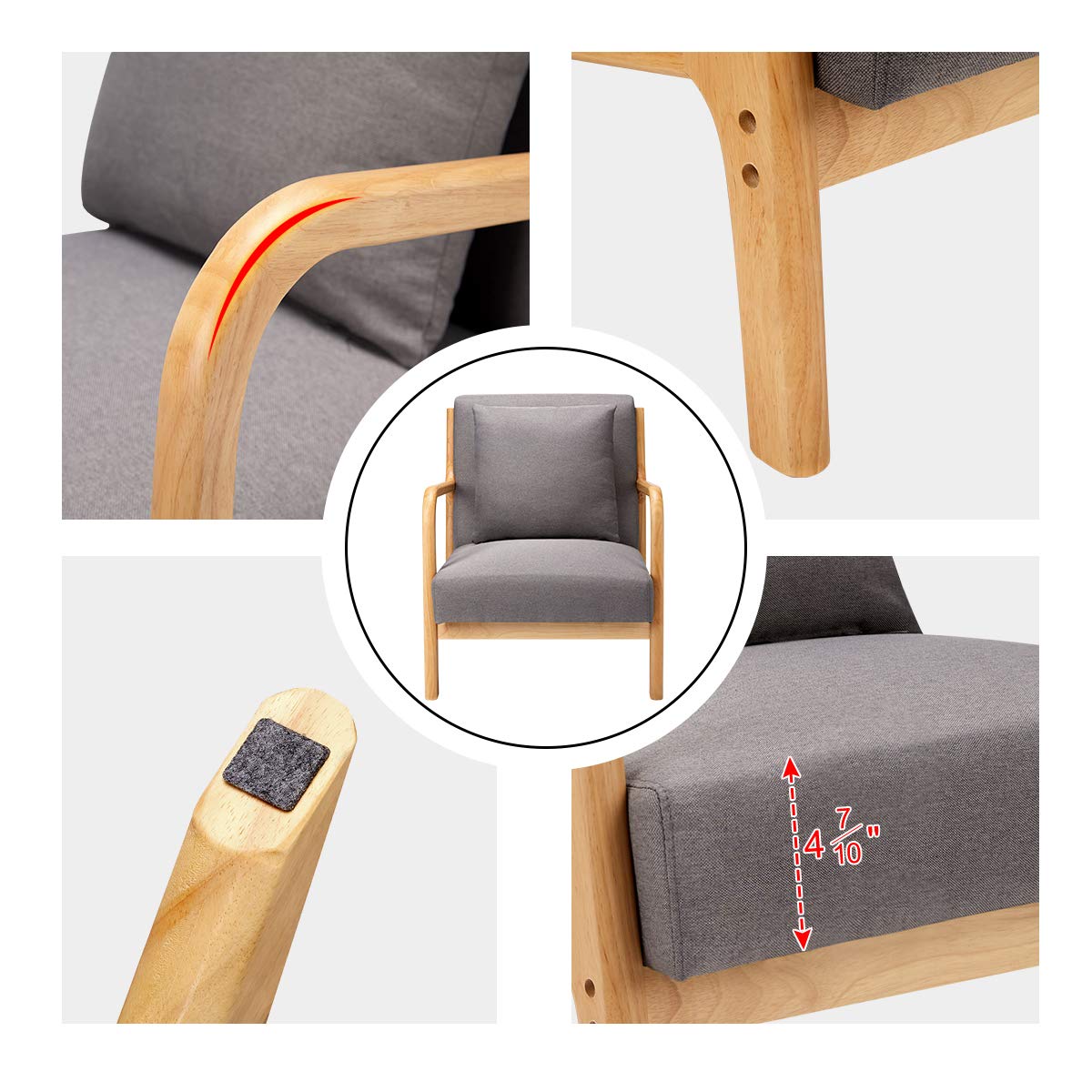 AECOJOY 13080GR-LS01 chairs - View #6
