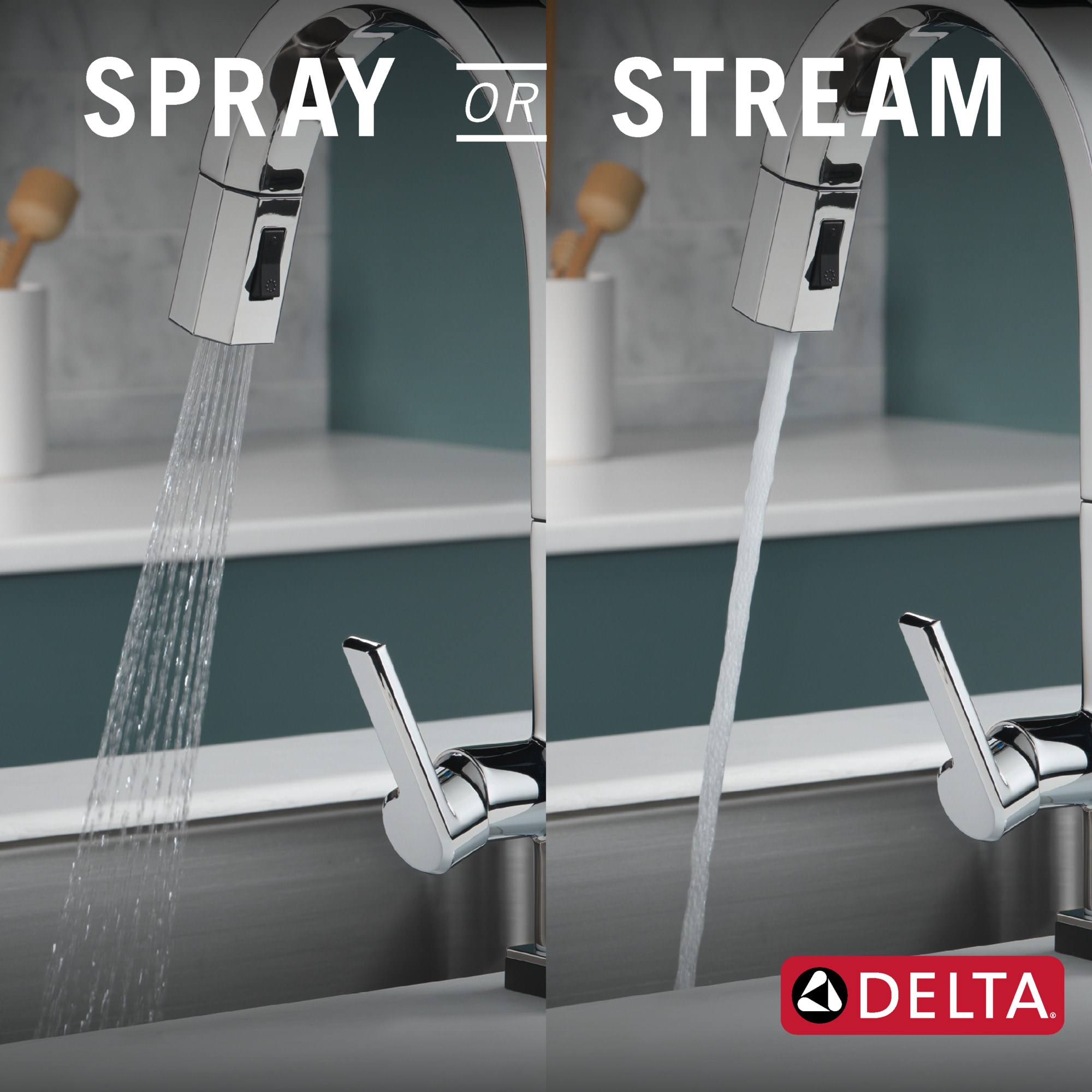Delta 9193T-DST Kitchen-Faucets - View #7