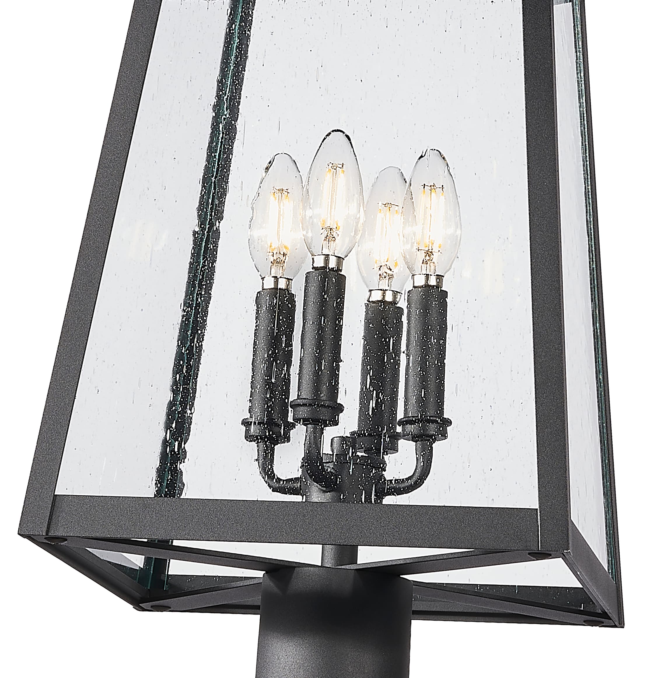 Z-Lite 5015PHBR-519P-BK Complete-Post-Lights - View #6