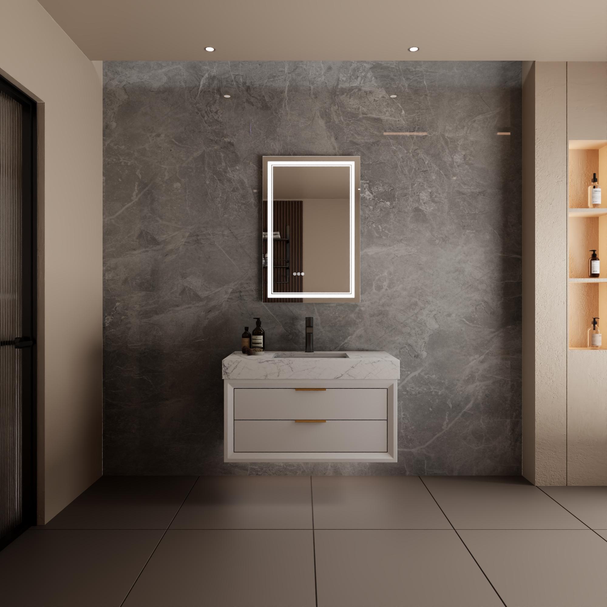 Bayfeve BFXB-3S2436-MIR Framed-Bath-Mirrors - View #14