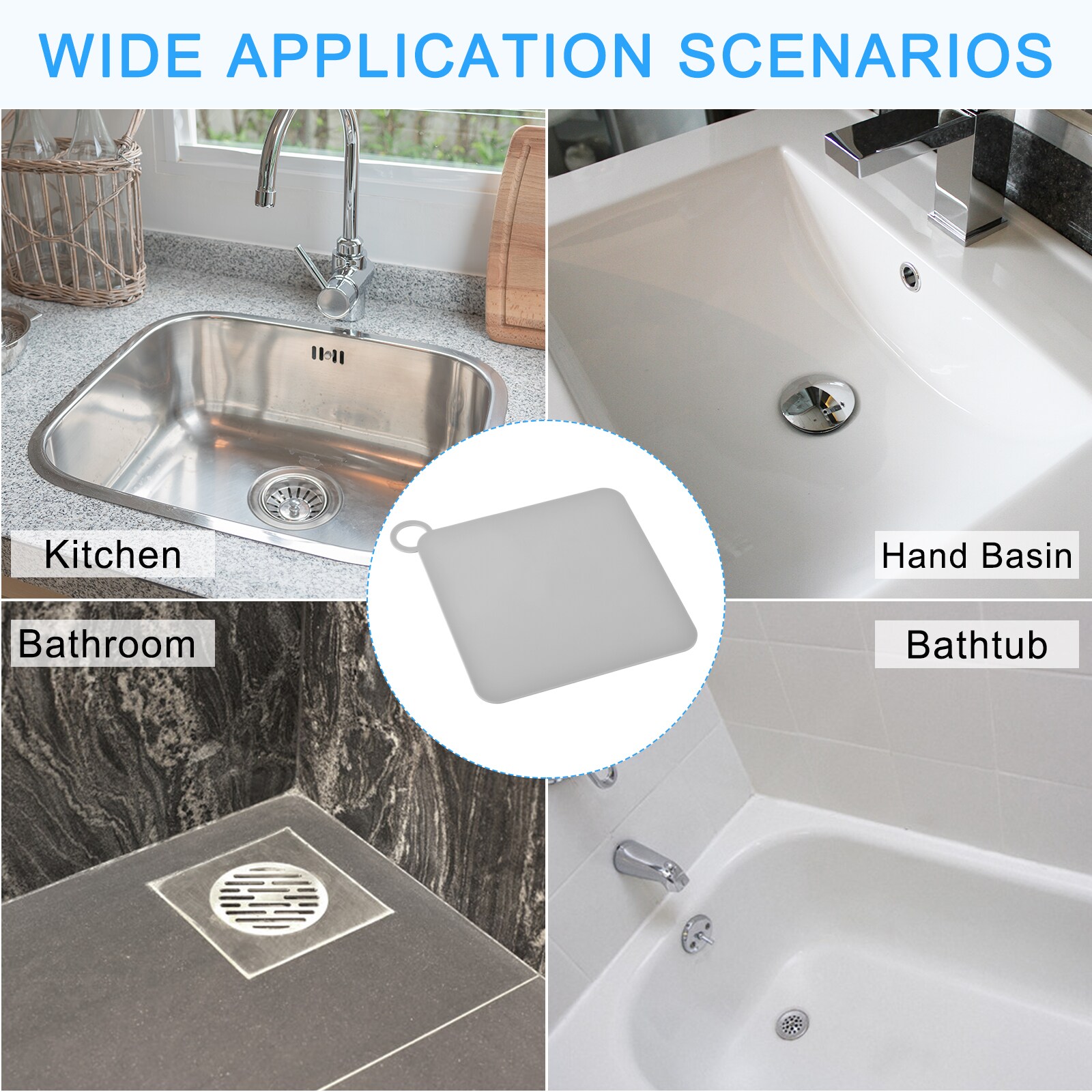 Unique Bargains S25120302UX0617 Tub-Drain-Accessories - View #5