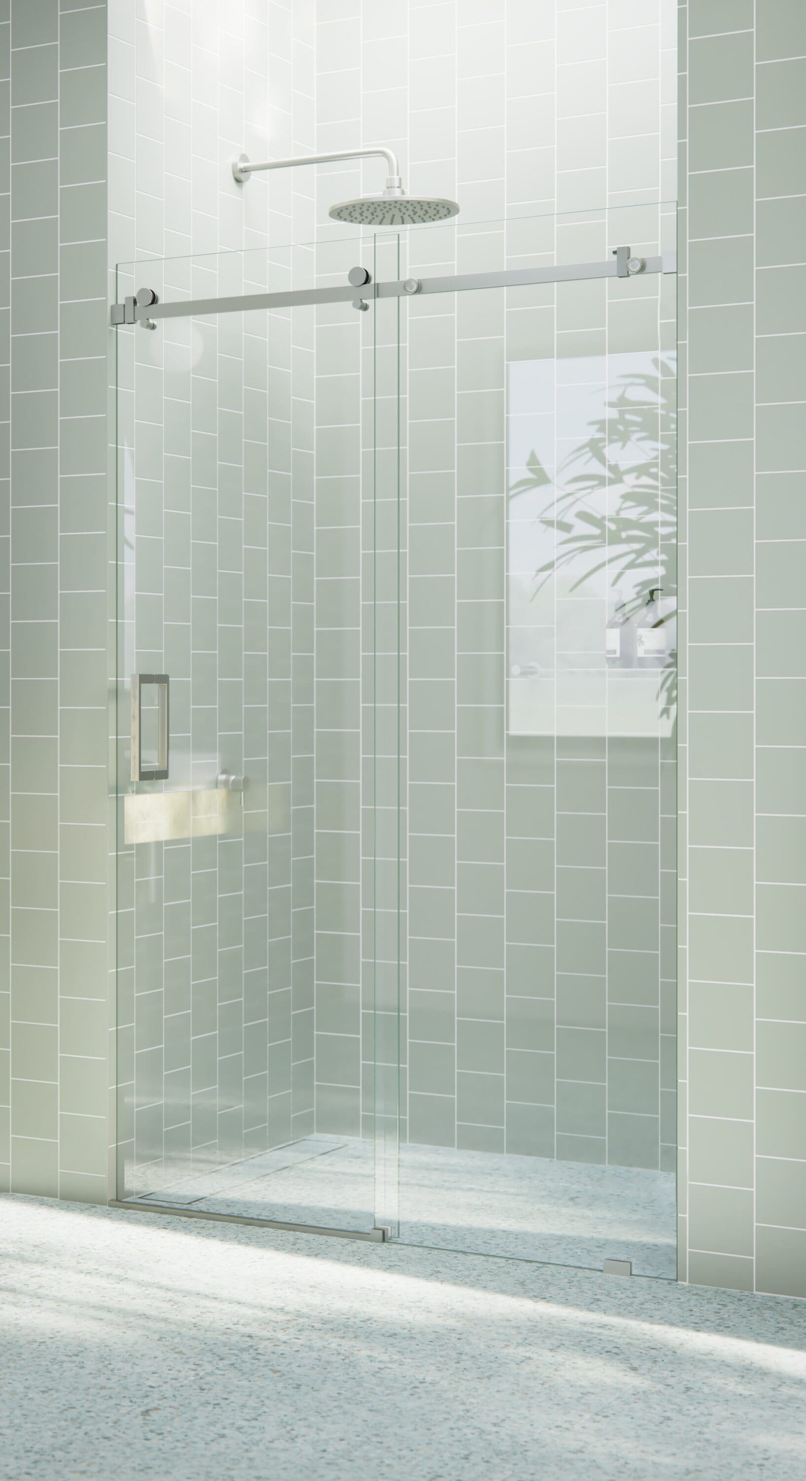 Glass Warehouse SQSLD-52-BN Shower-Doors - View #4