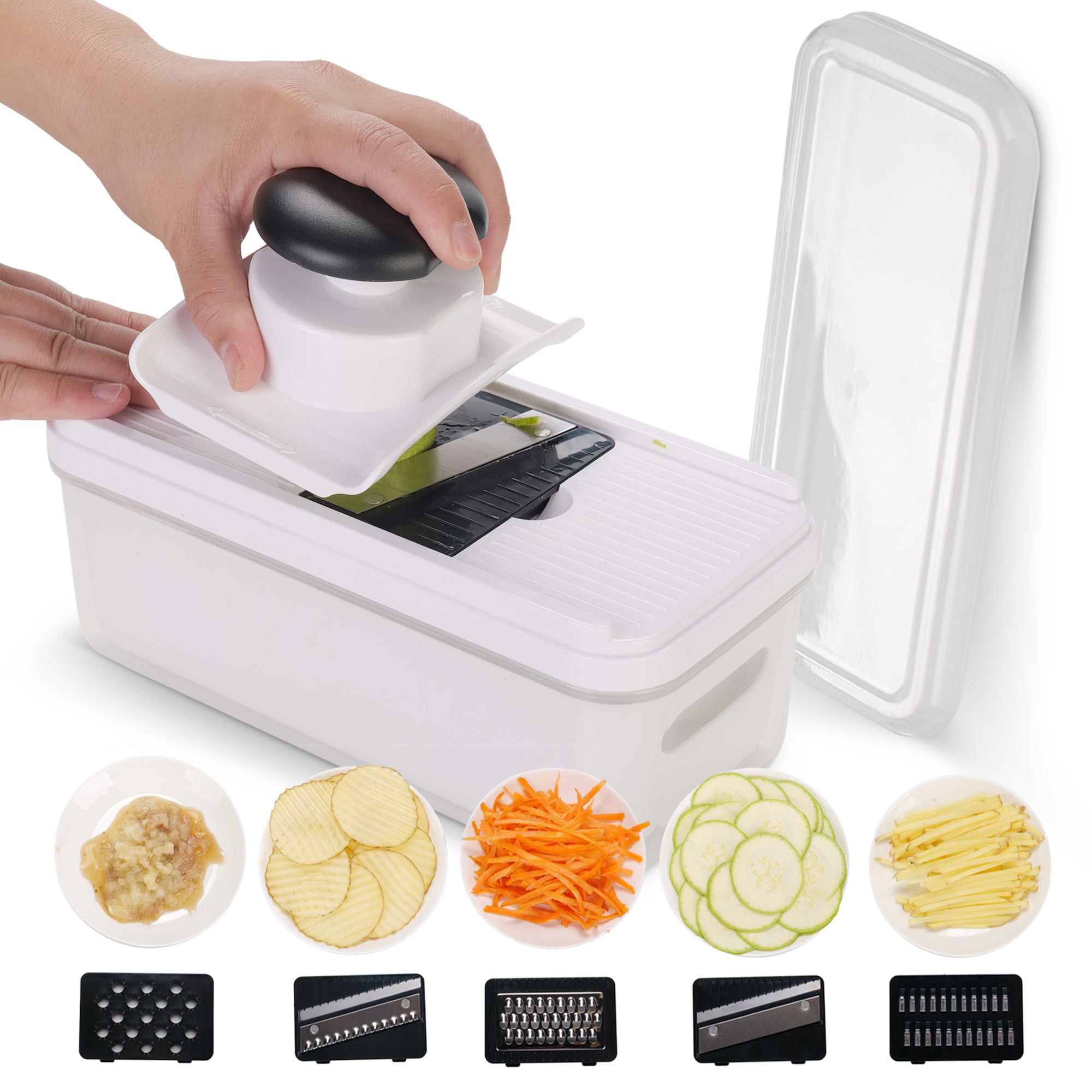 Cheer Collection CC-VEGCHP-B Food-Slicers - View #2