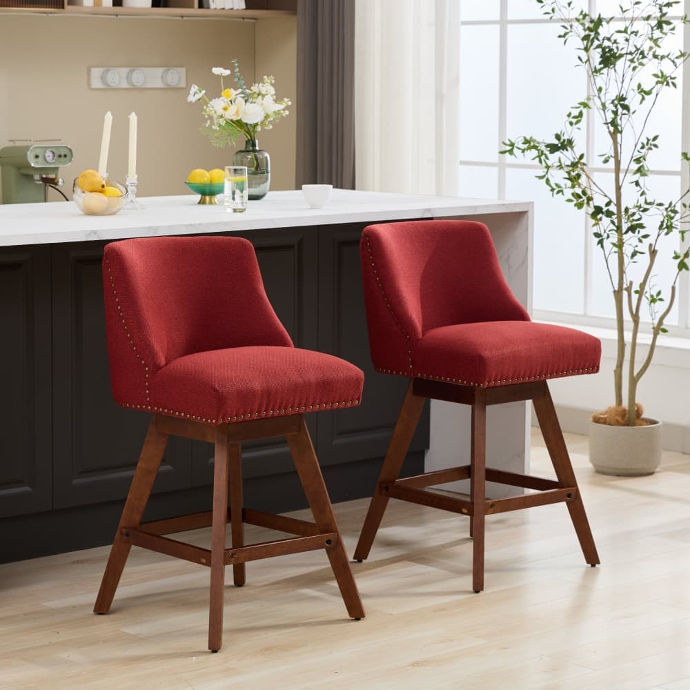 Maison Boucle PORTLAND-MB-YELLOW stools - View #2