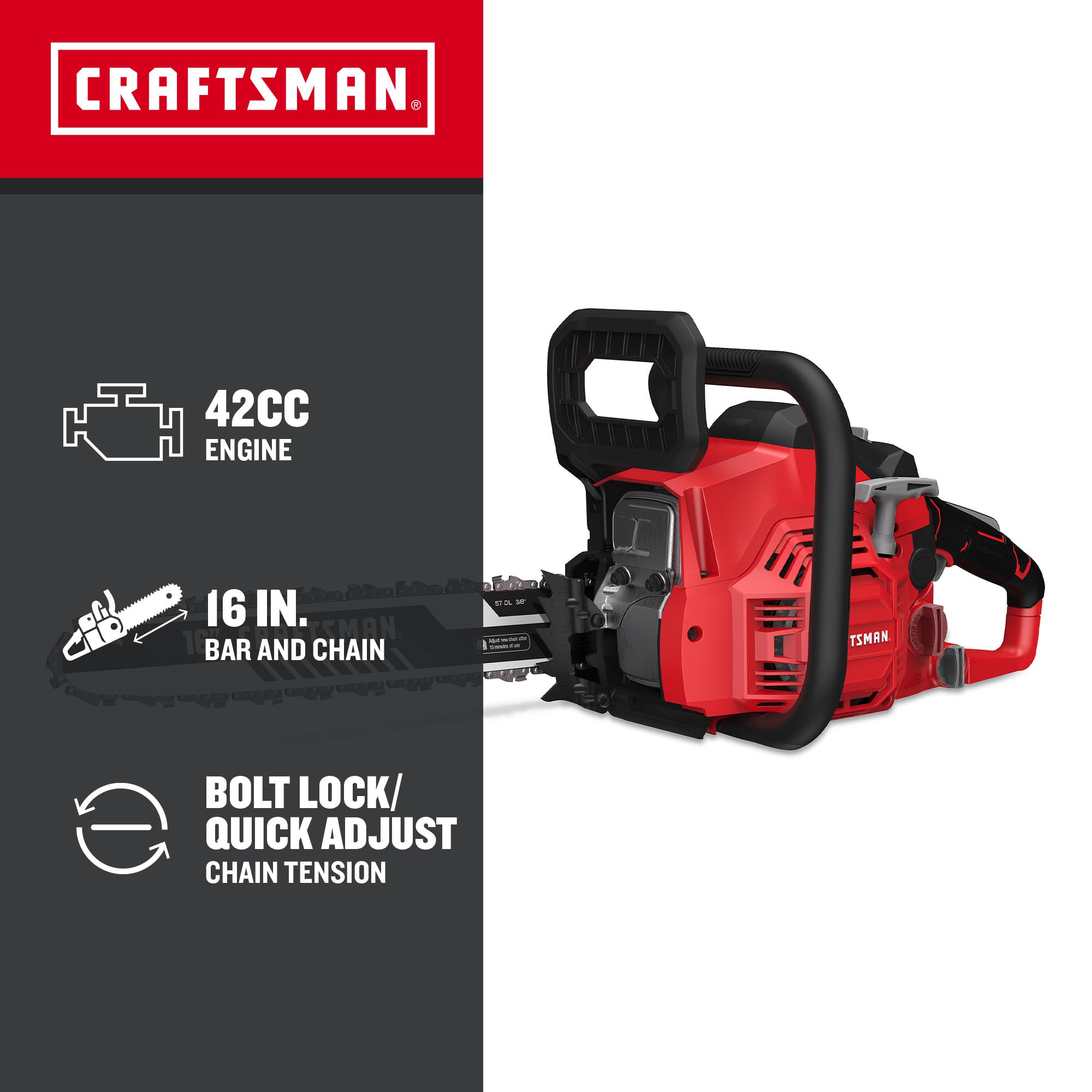 CRAFTSMAN CMXGSAMY42N6 Cordless-Chainsaw - View #2