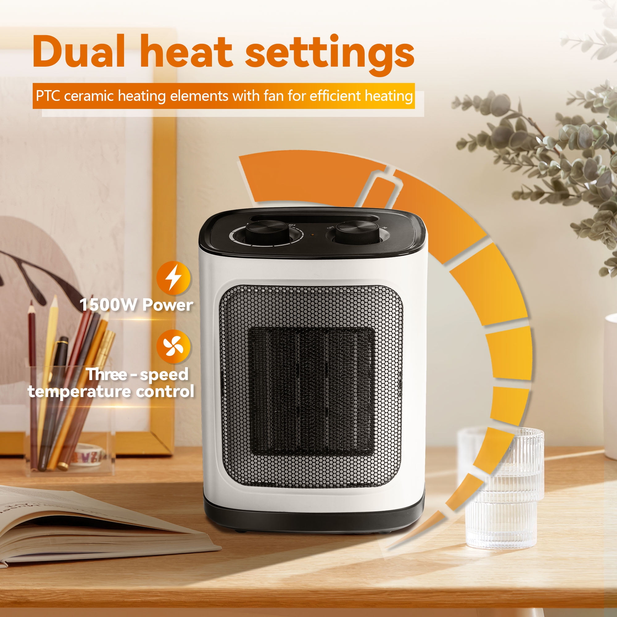 COWSAR LSCE36SPH18W Portable-Electric-Heat - View #2