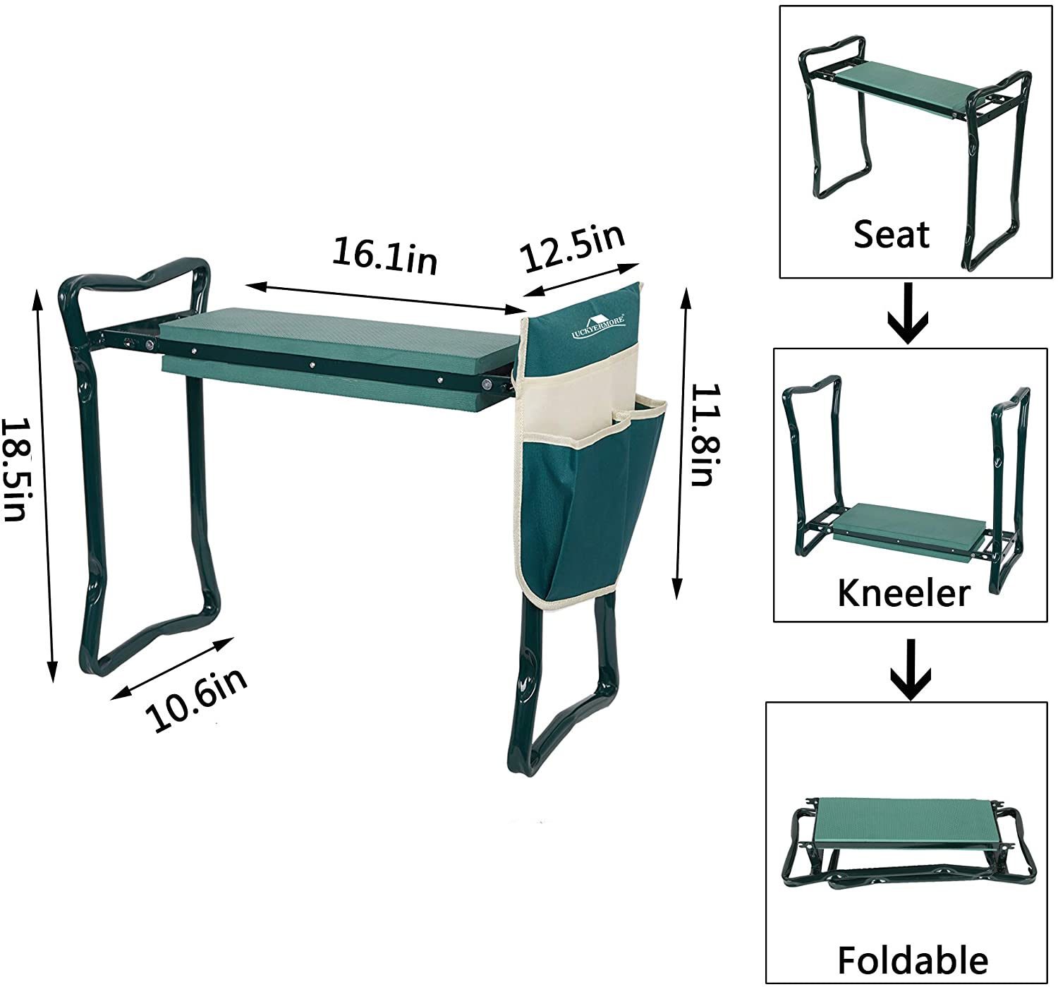 Luckyermore garden online kneeler