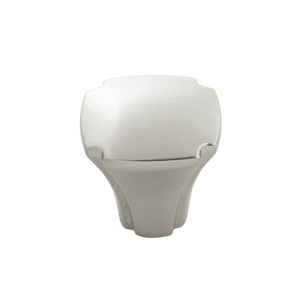 Hickory Hardware H077861SN Veranda Satin Nickel Square Traditional Cabinet Knob