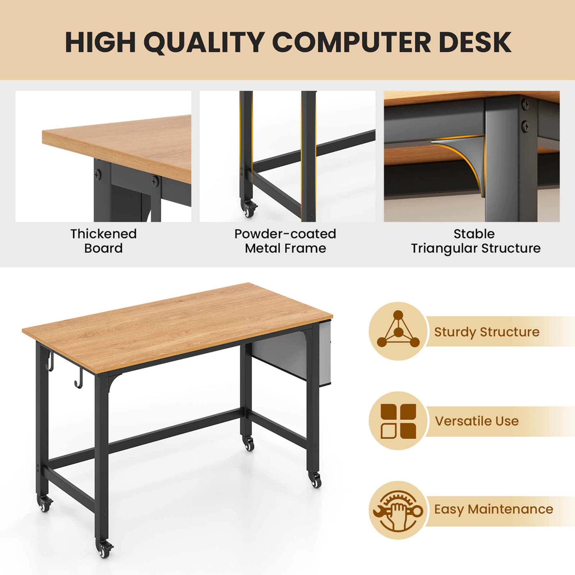 Costway HCST04043 desks - View #6