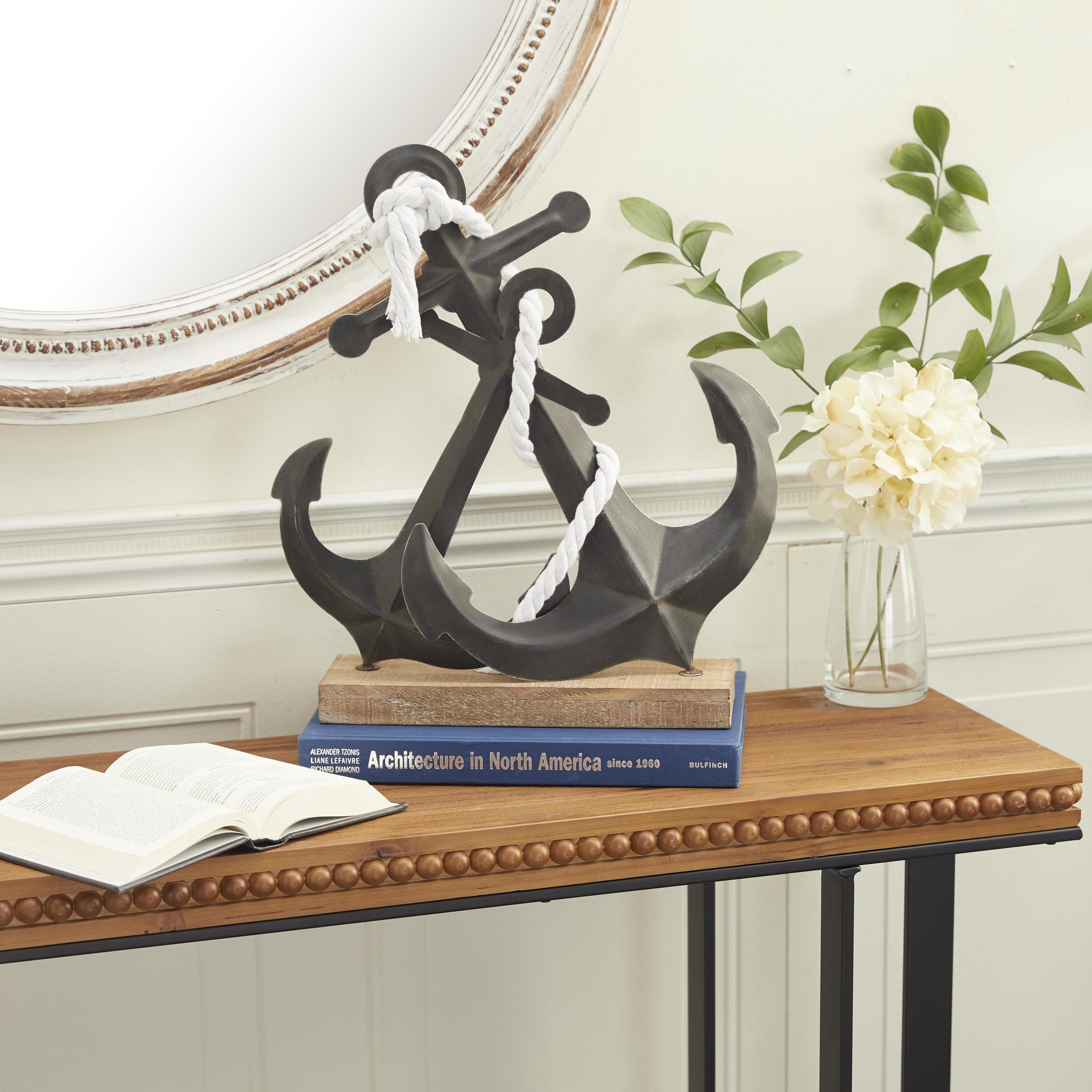 Grayson Lane 35867 Black Iron Coastal Sculpture