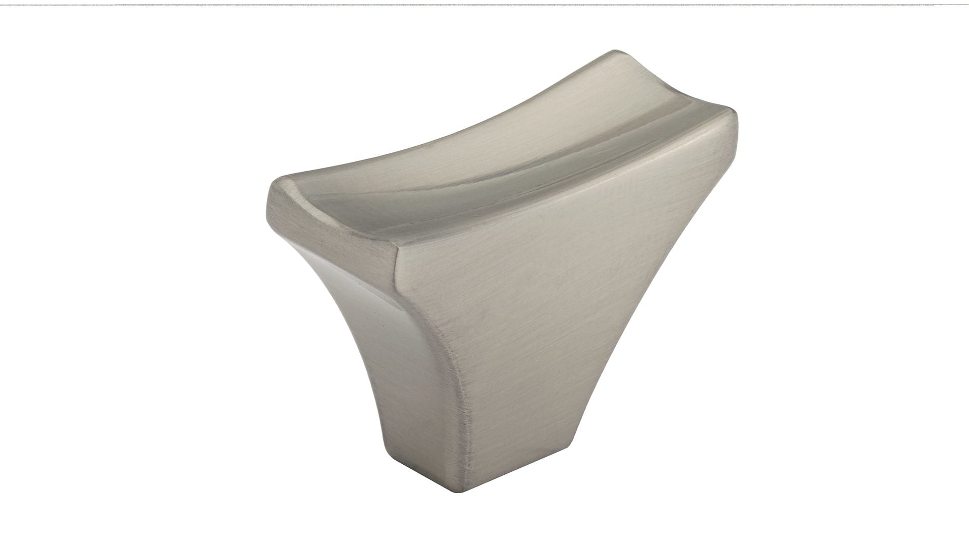 Richelieu BP722740195 Westmount 1-9/16-in Brushed Nickel Rectangular Transitional Cabinet Knob
