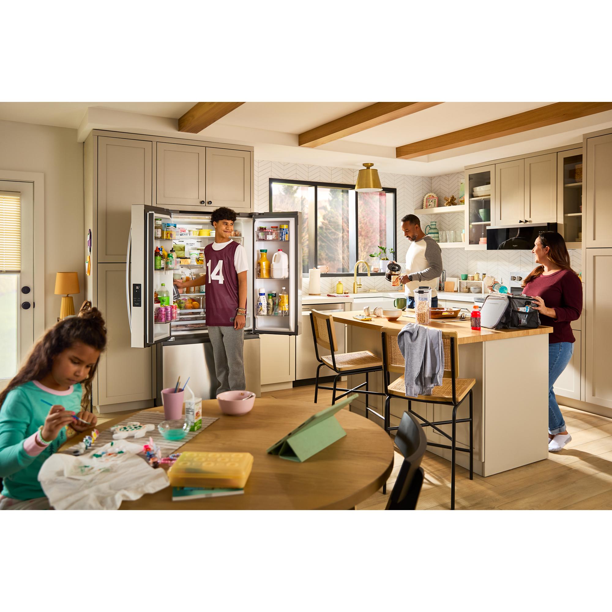 Whirlpool WRFF3336SZ French-Door-Refrigerators - View #13