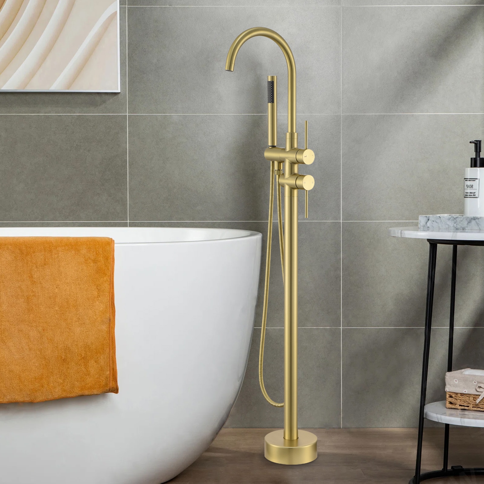 Flynama FLNK0853Q Roman-Tub-Faucets - View #2
