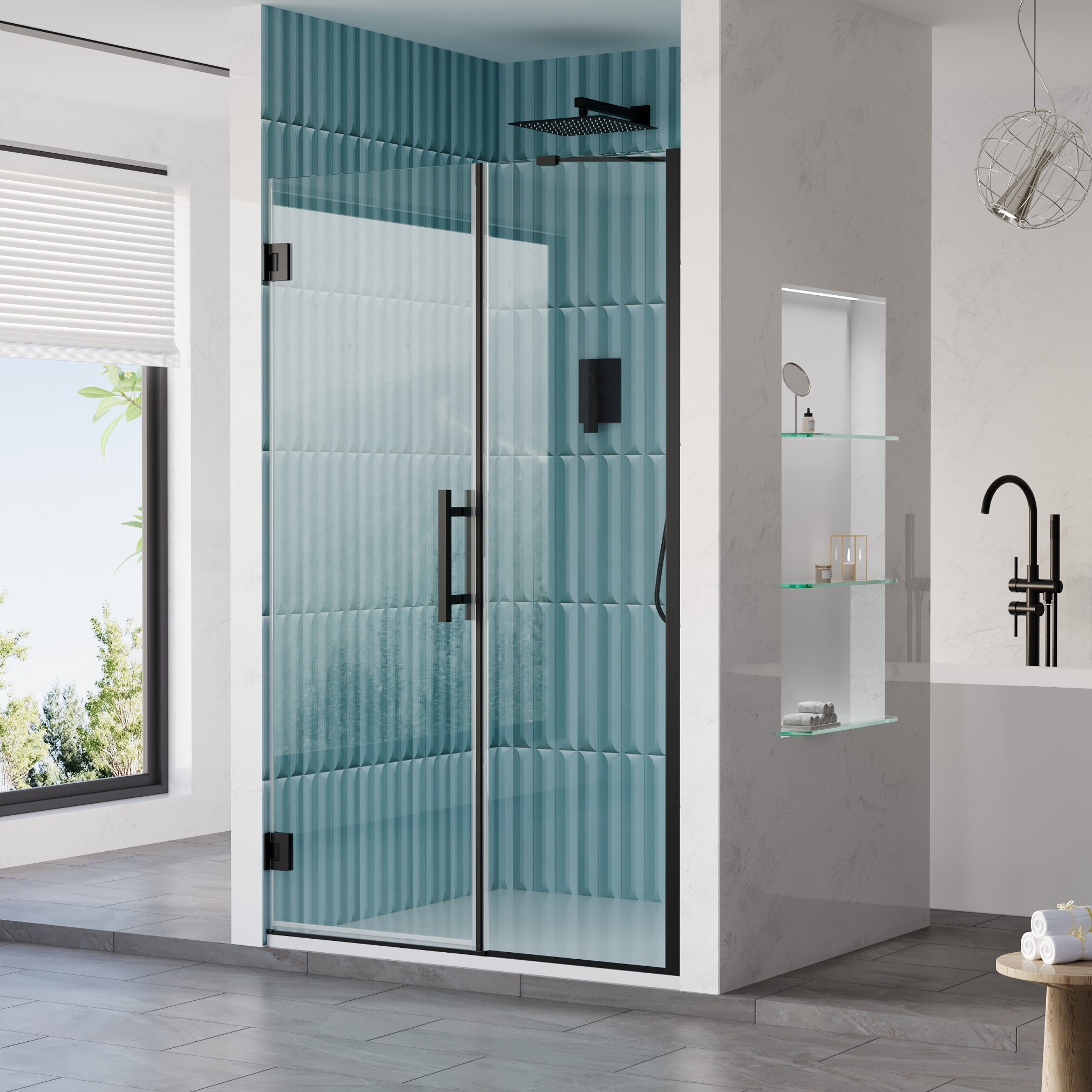 WELLFOR FLEX-27-21MB Shower-Doors - View #5