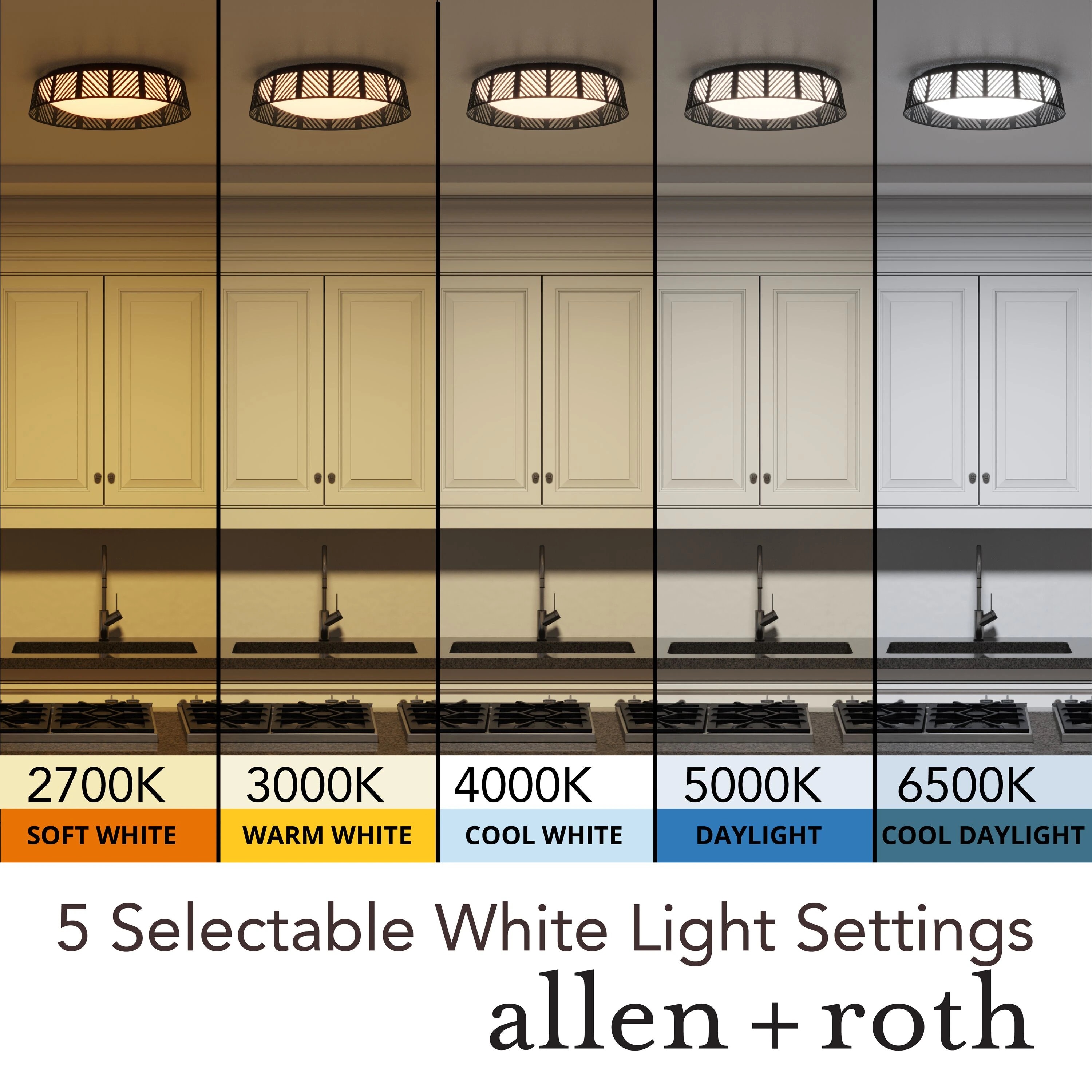 allen + roth FL1345-BLK-18LFC-R flushmounts - View #4