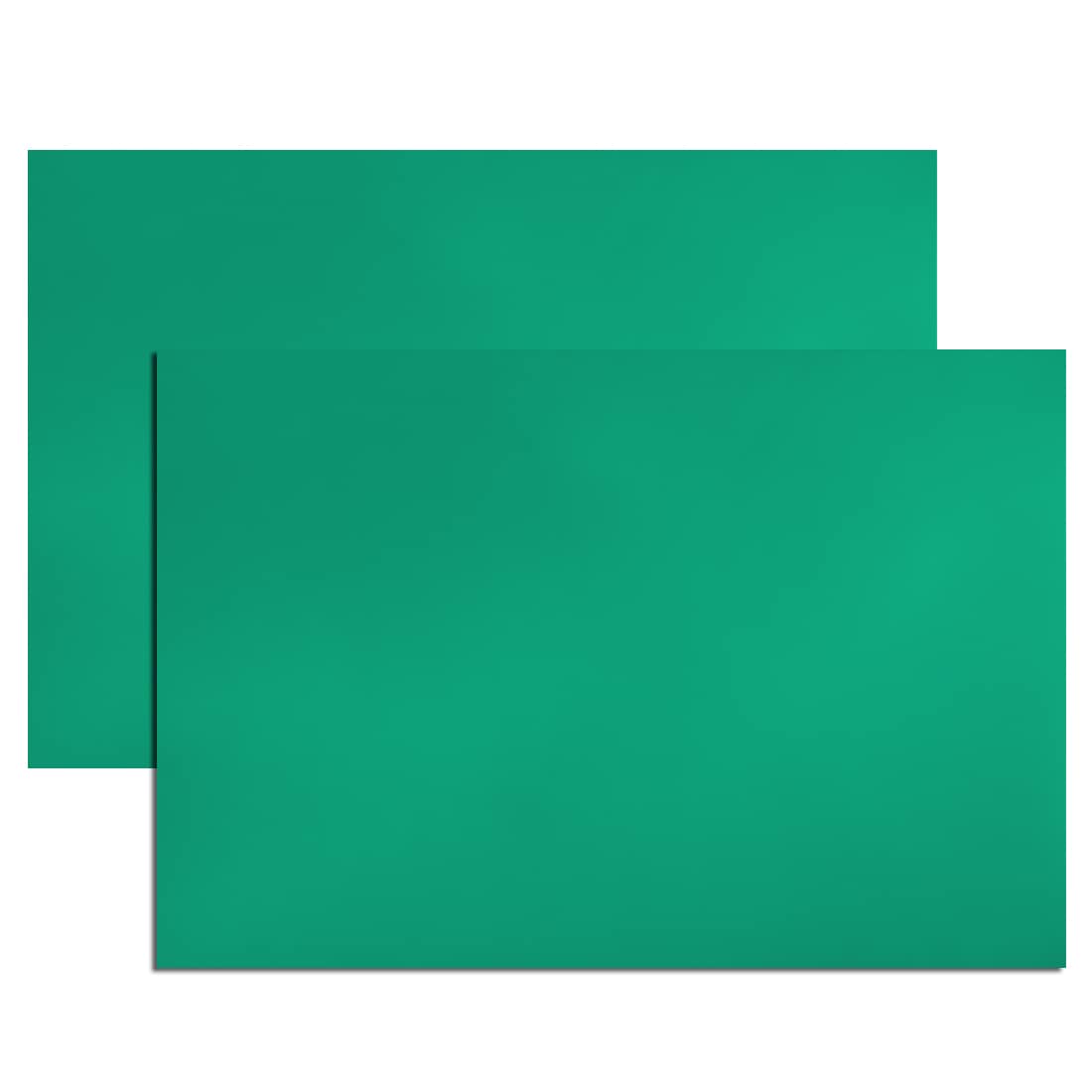 Unique Bargains 2pcs Dry Erase Magnetic Strip 11.7 Inch x 8 Inch Magnetic Sheet Labels Stickers Writable Green For Whiteboards Refrigerator and Crafts #S26042400UX5673