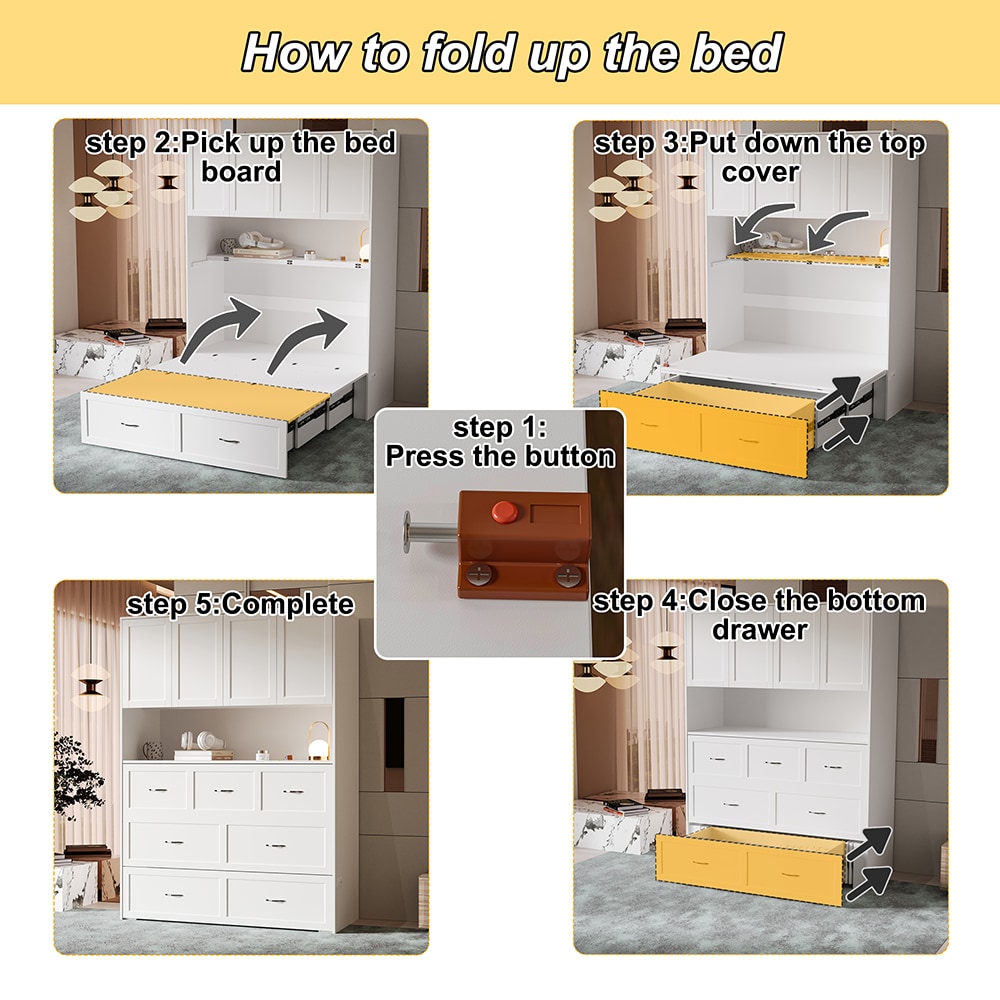 Homsee V-KF020546-01-ABC beds - View #12