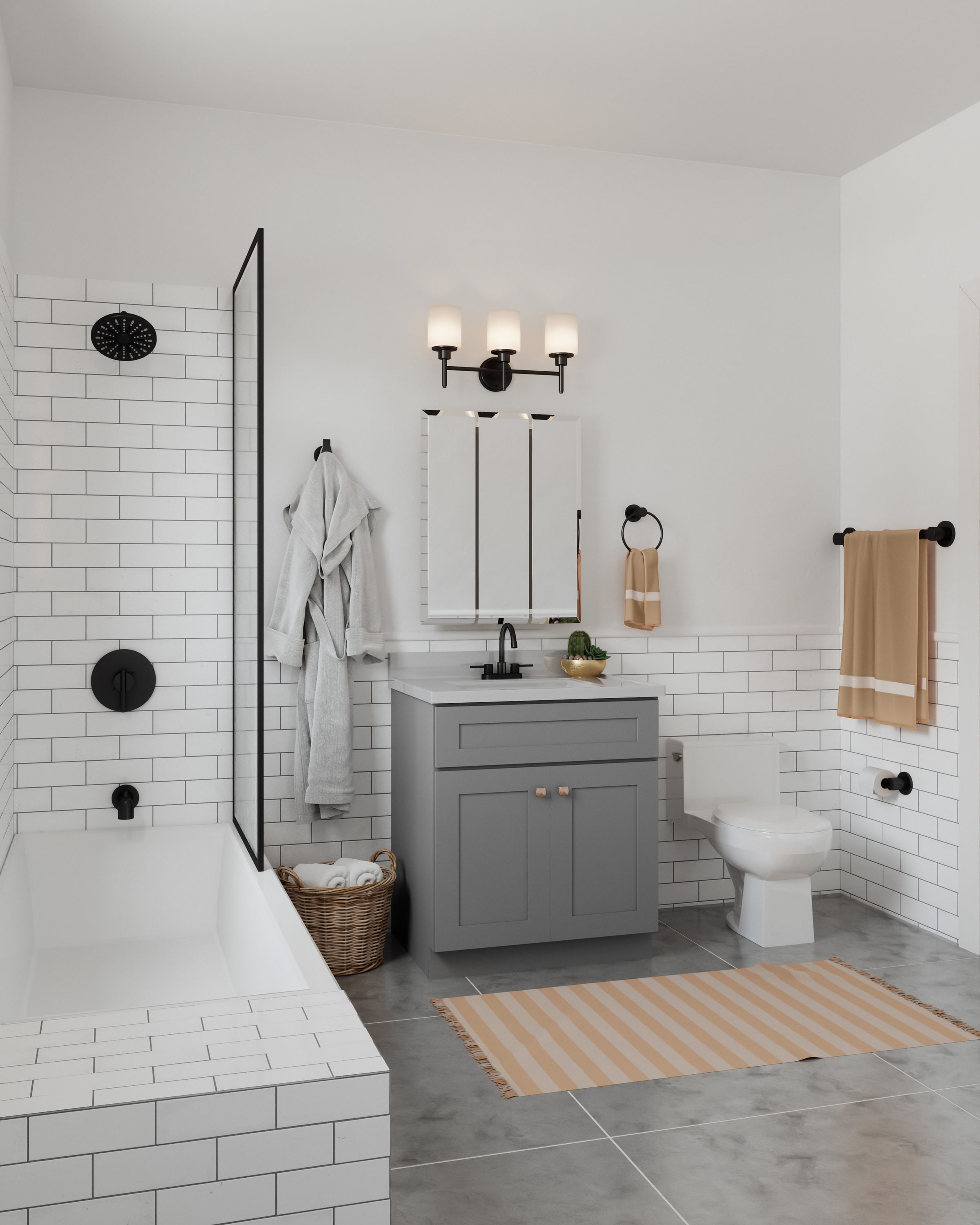 Camilla 25-Inch White Cultured Marble Vanity Top with Backsplash