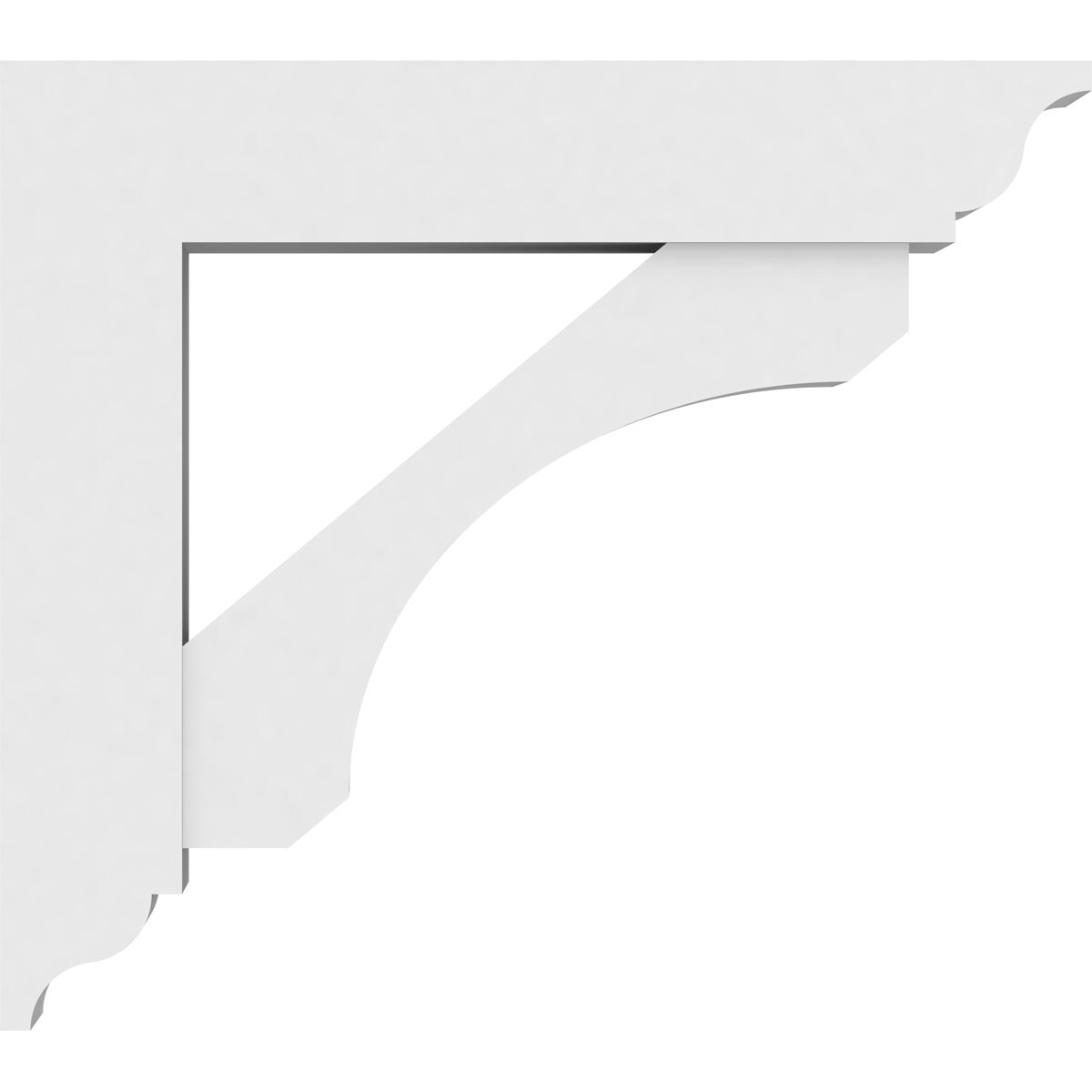 Ekena Millwork BKTP05X24X24LEC01 Exterior-Brackets-Braces - View #3