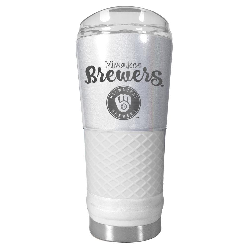Milwaukee Brewers Stainless Steel Canyon Can Holder