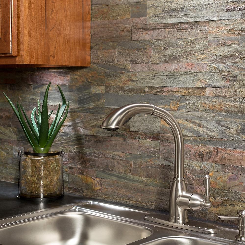 Aspect Stone Peel and Stick Tile Collection - Affordable Thin-Cut Stone ...