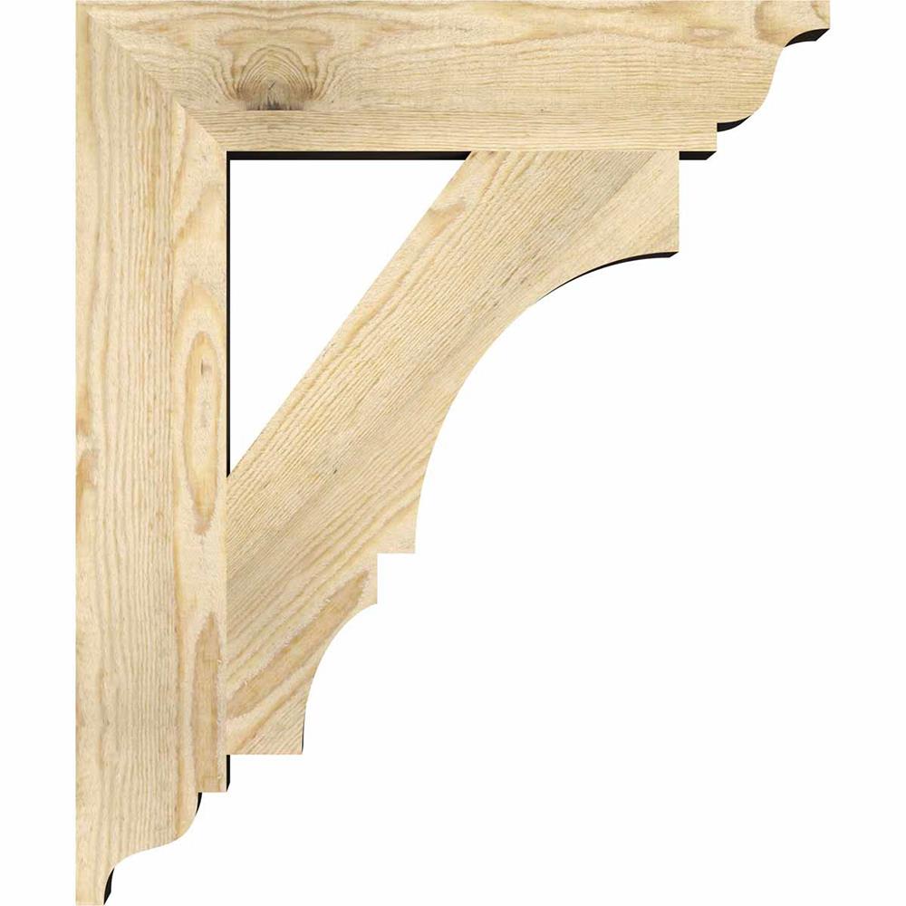 Ekena Millwork BKT04X20X24BOA01RDF Exterior-Brackets-Braces - View #3
