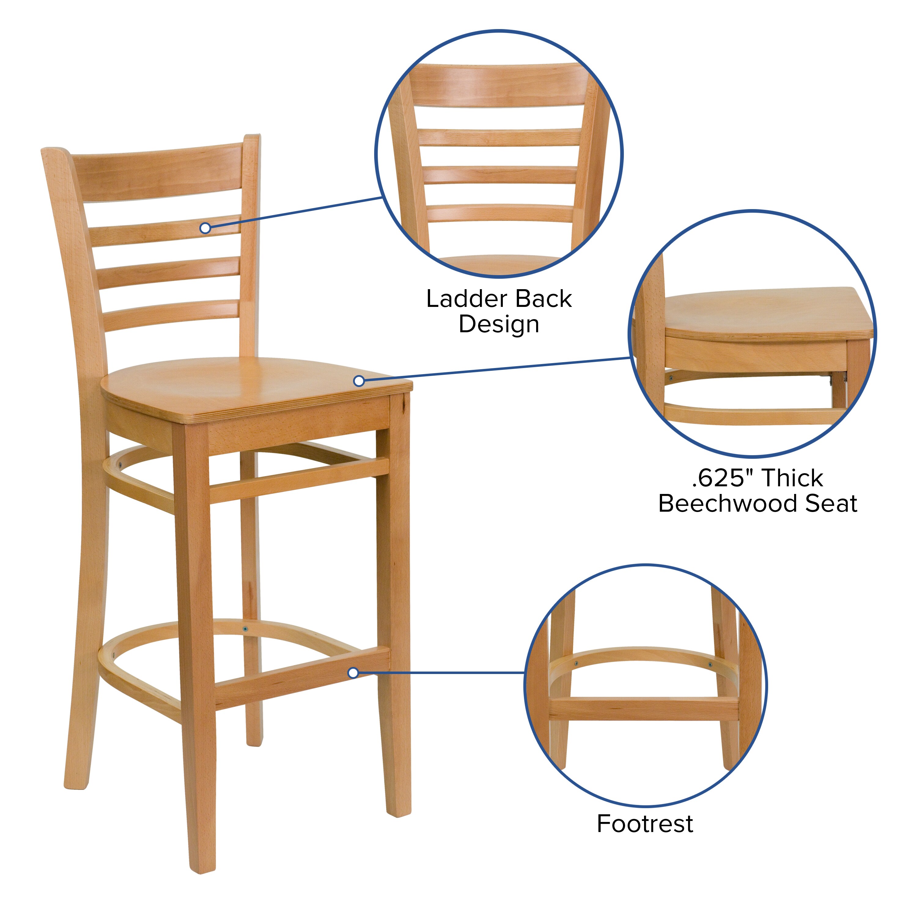 Flash Furniture 812581016529 stools - View #2