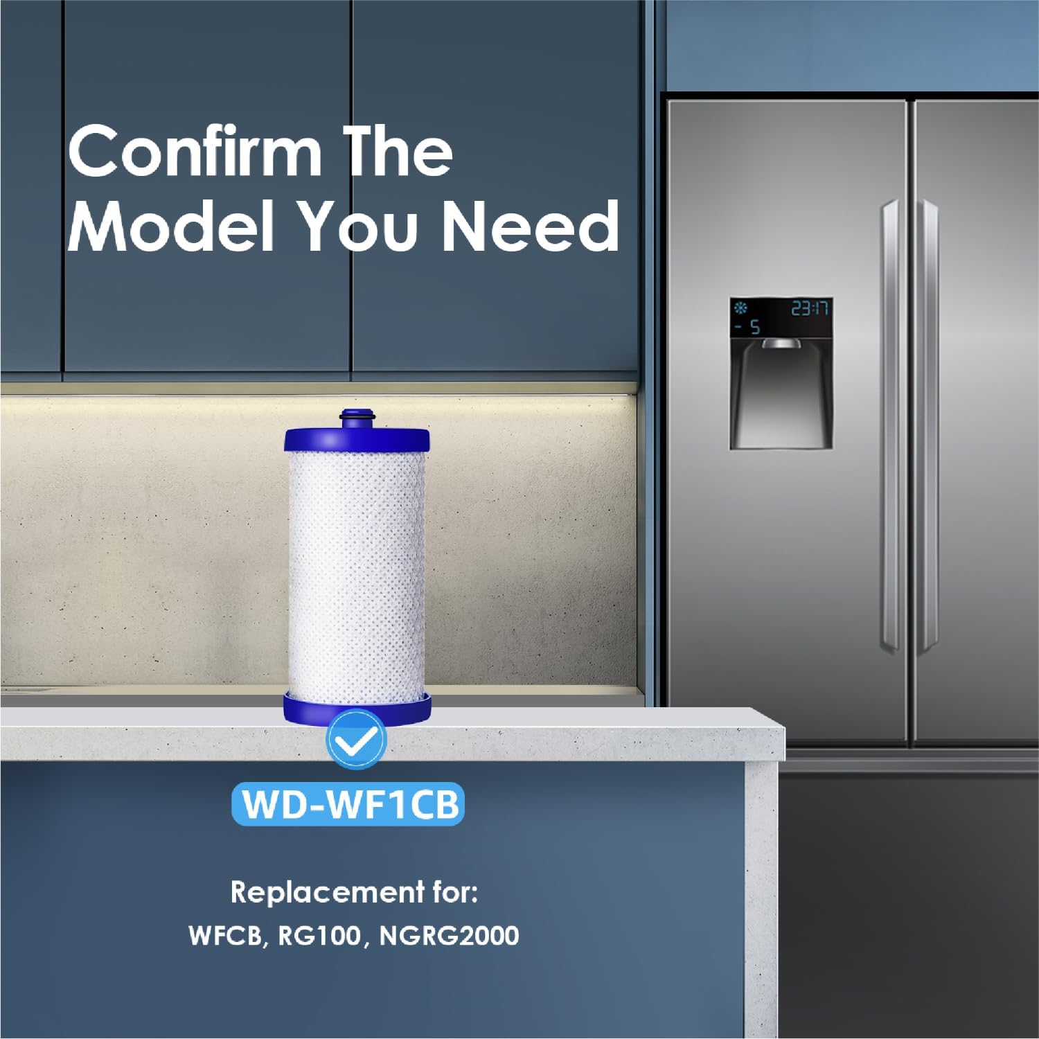 Waterdrop BL-WD-WF1CB-2 Replacement-Water-Filters-Cartridges - View #2
