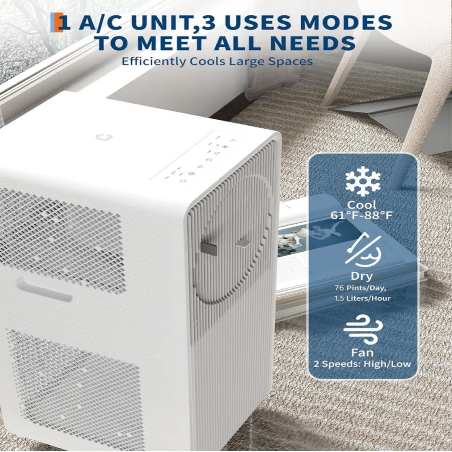 Qeetex LSHQQPHK-337VQ6MP Portable-Air-Conditioners - View #4