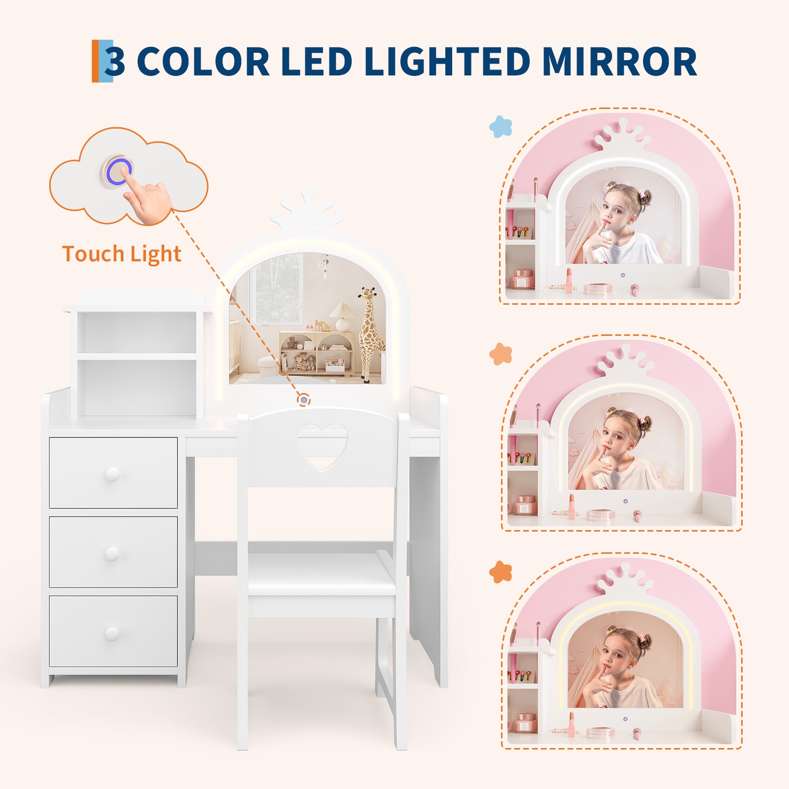 Garvee OL4DNVHX2NBP7A6Z5-Z Bedroom-Vanities - View #2