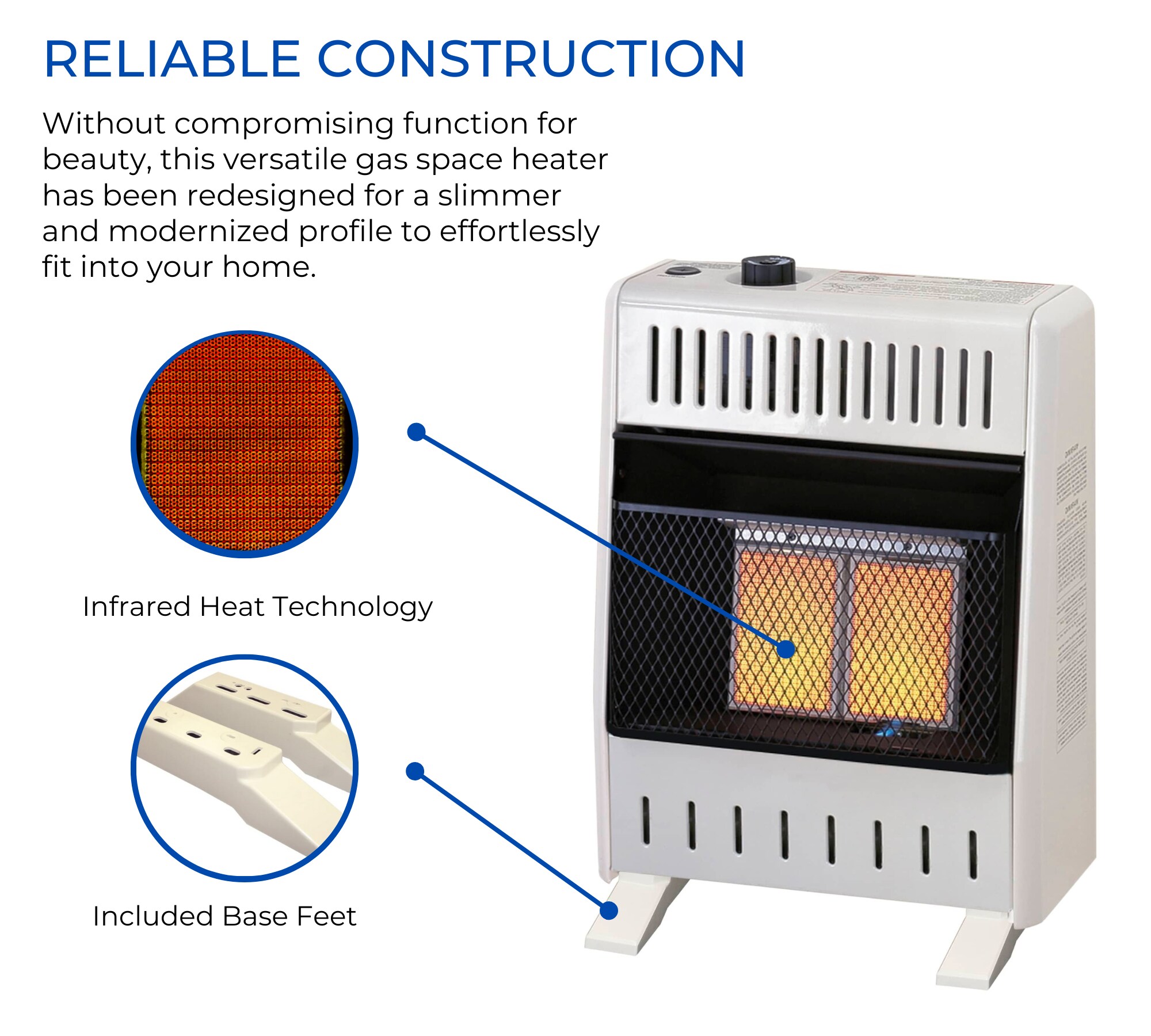 ProCom ML100HPA-B Gas-Heaters - View #2