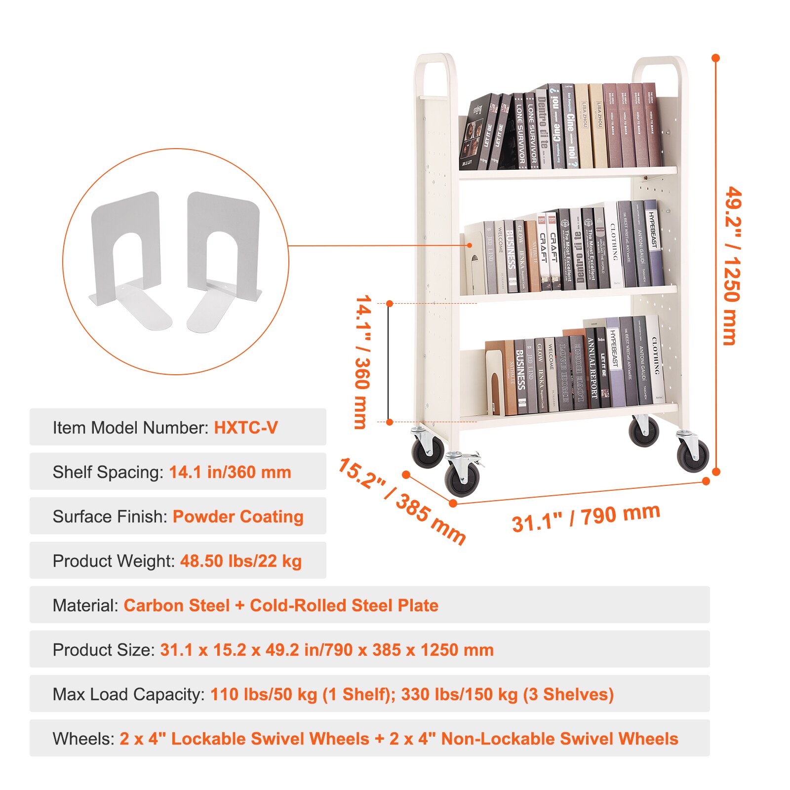VEVOR SCVXTSGTCBS304176V0 Dump-Cart - View #8