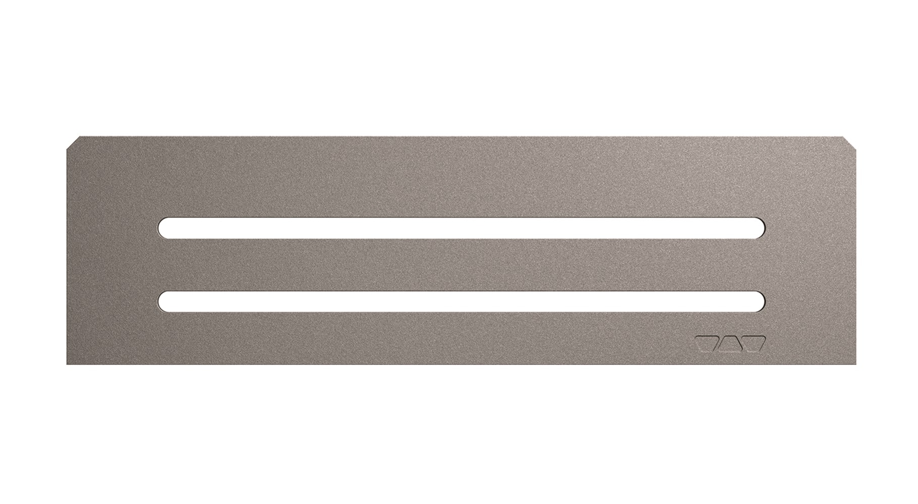 Schluter Systems SNS1D10TSG Shelf Rectangular Niche Wave Pewter