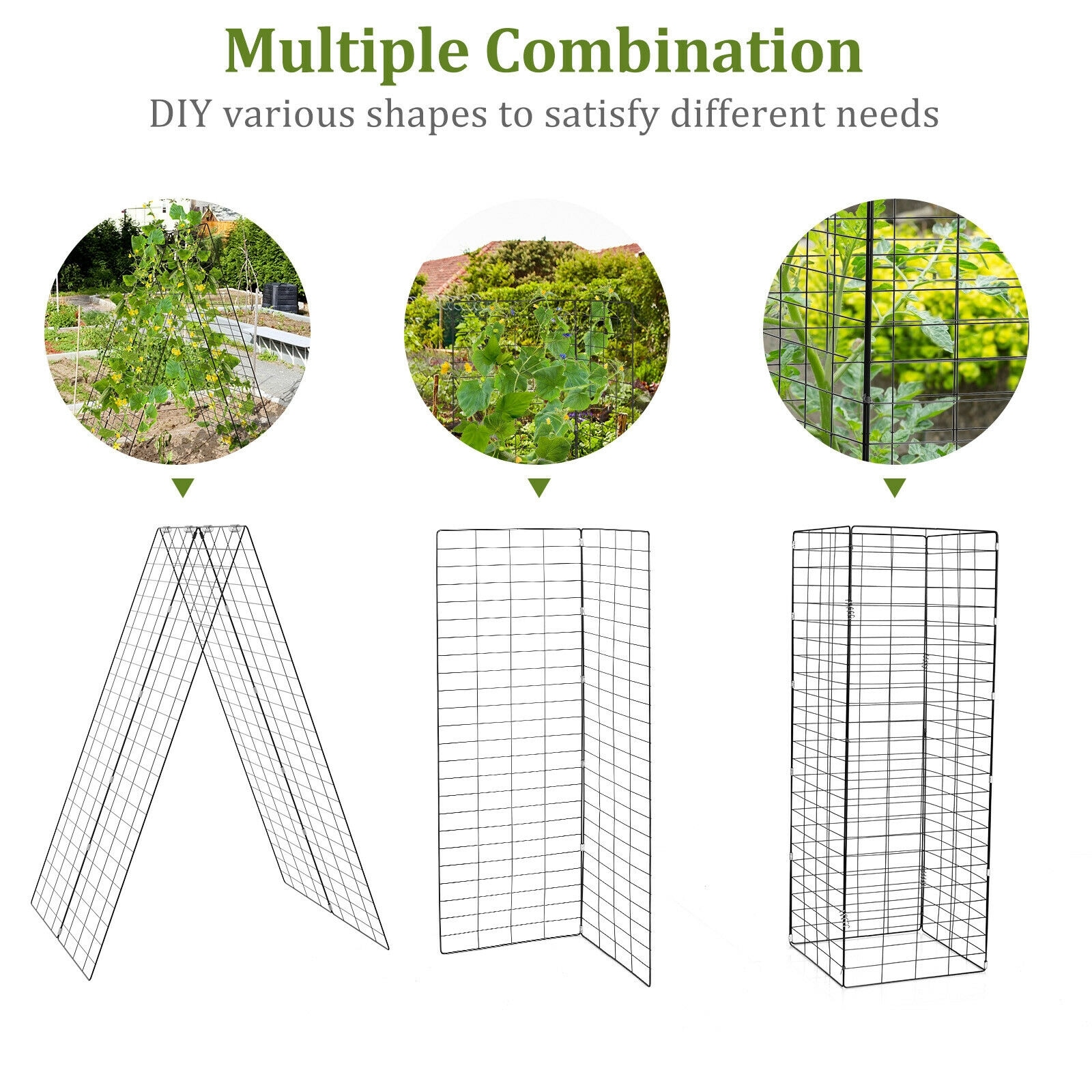 Poinic CWJT10274GN-2 Garden-Trellis - View #4