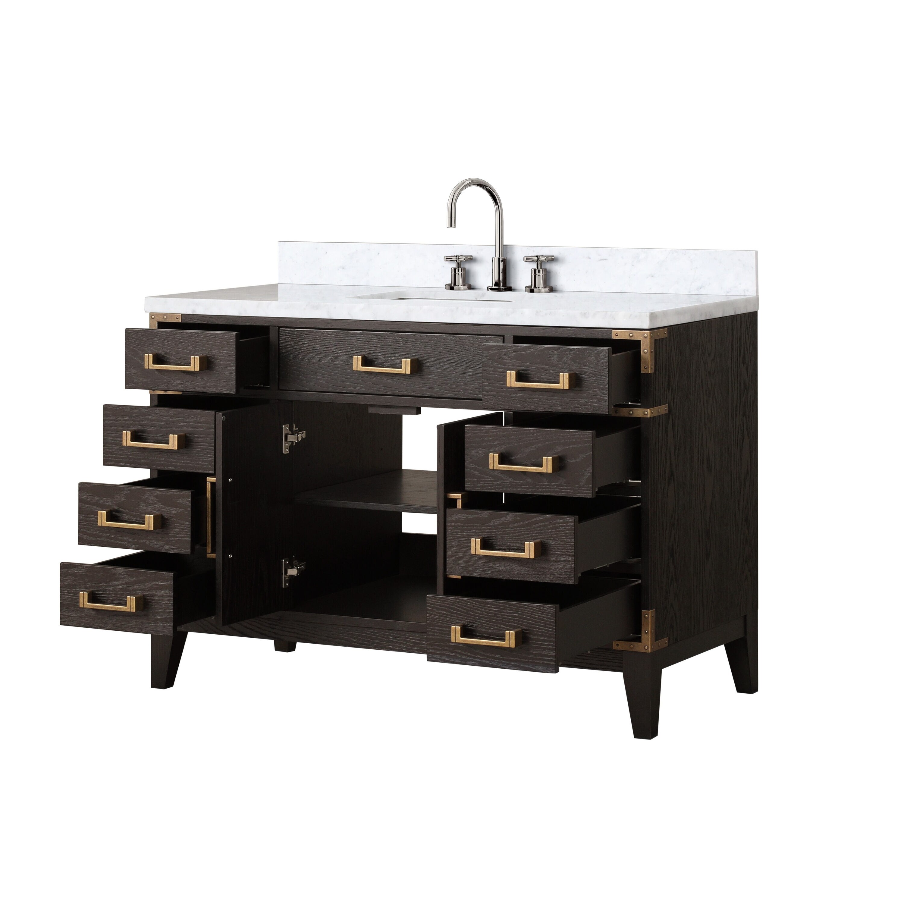 Lexora LVW48SK101 Bath-Vanity-Combo - View #3