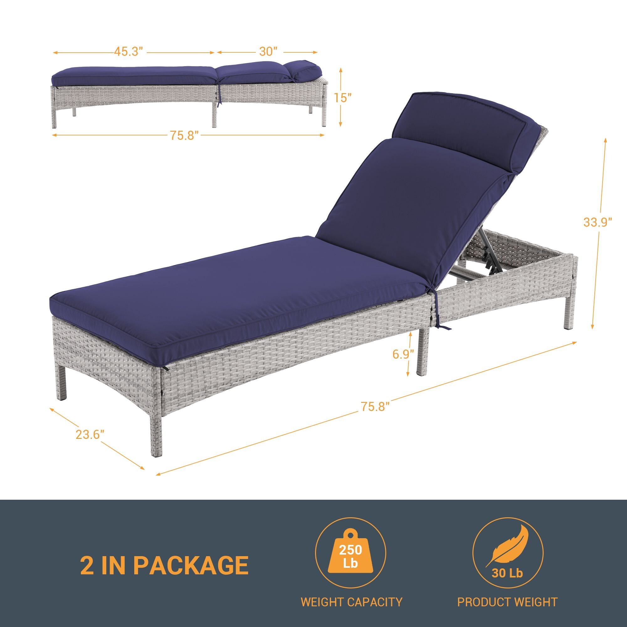 Sonkuki SD-LC-723-NY Patio-Chairs - View #8