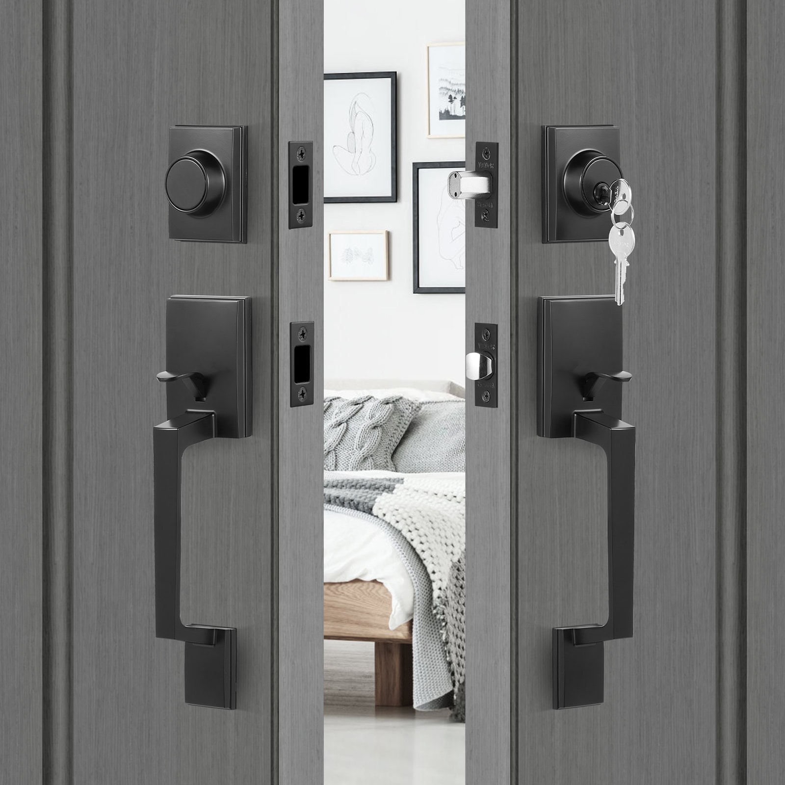 VEVOR SMSBYGHDSFXLKVAWEV0 Door-Handles - View #2