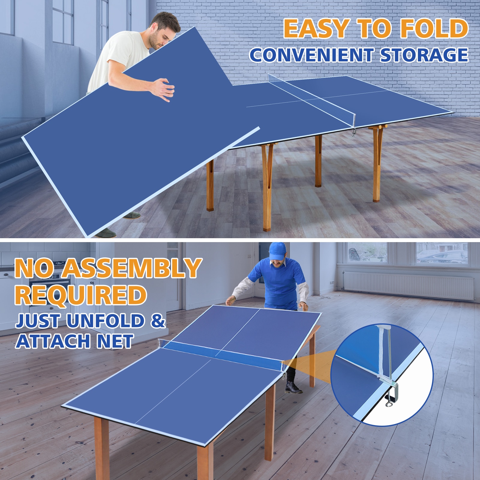 Tinyhomie LW-Y-OR-5127 Ping-Pong-Table - View #3