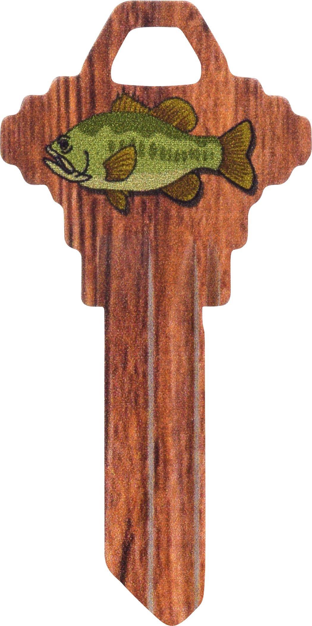 Hillman 88975 Brown Blank Brass House/Entry Key Blank