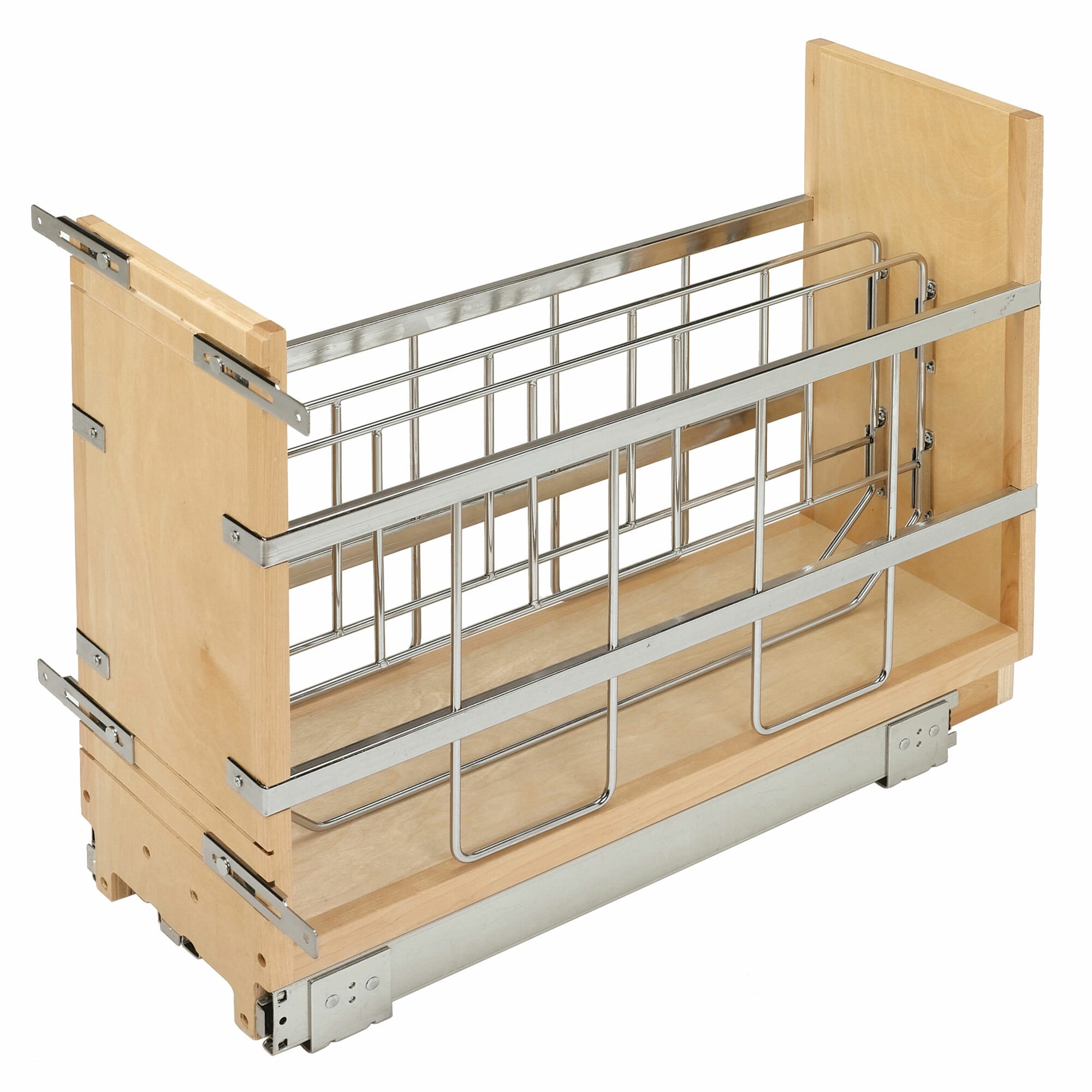 Rev-A-Shelf Pullout Soft-Close Wire Pull-Slide-Pull Blind Corner Accessories - 15 inch