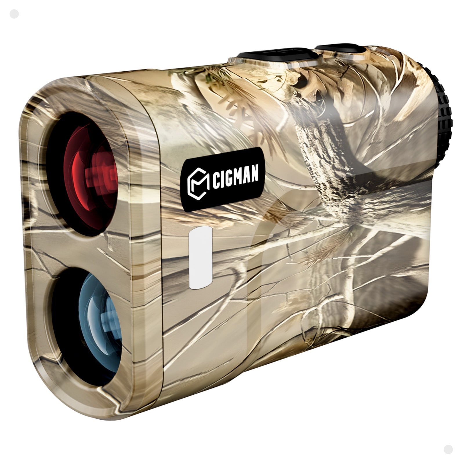CIGMAN  Golf Rangefinder 3280-Yard Laser Rangefinder with Slope  Flag Lock Vibration  6X Magnification  Rechargeable