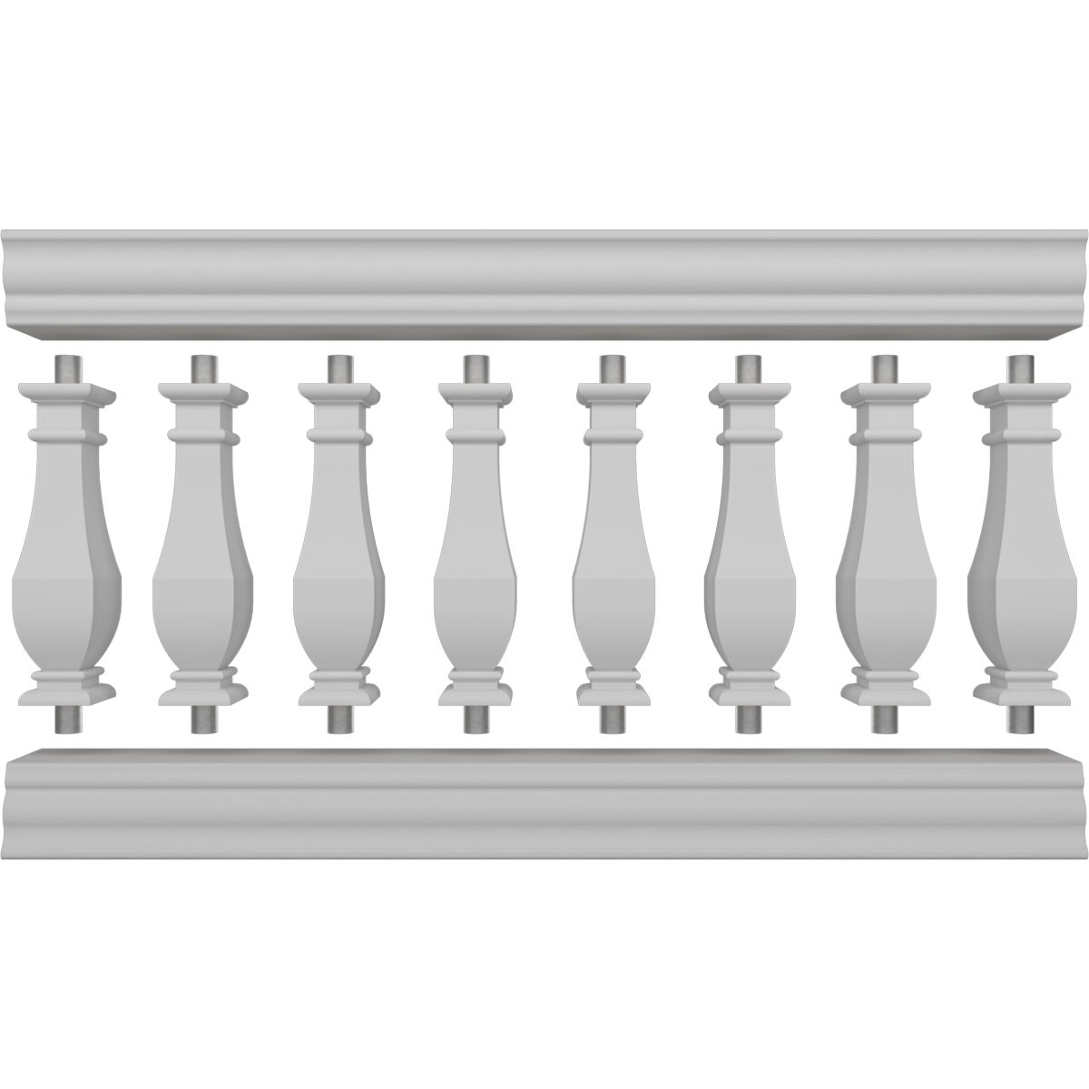 Ekena Millwork BALK32X060ACN railings - View #5